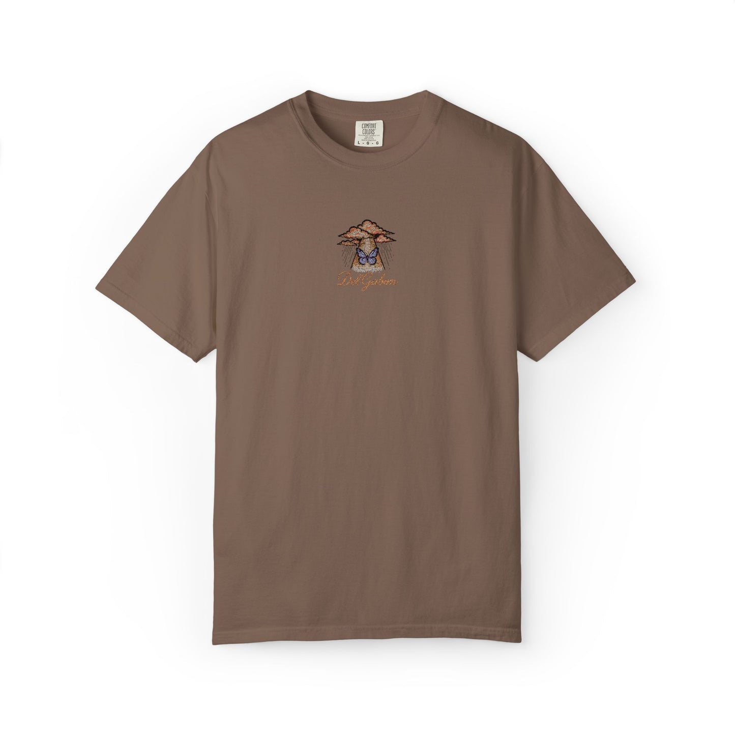 Del’Gabon butterfly September -tee