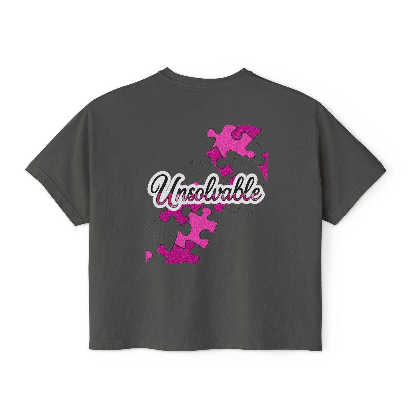 Del’Gabon puzzled Boxy Tee