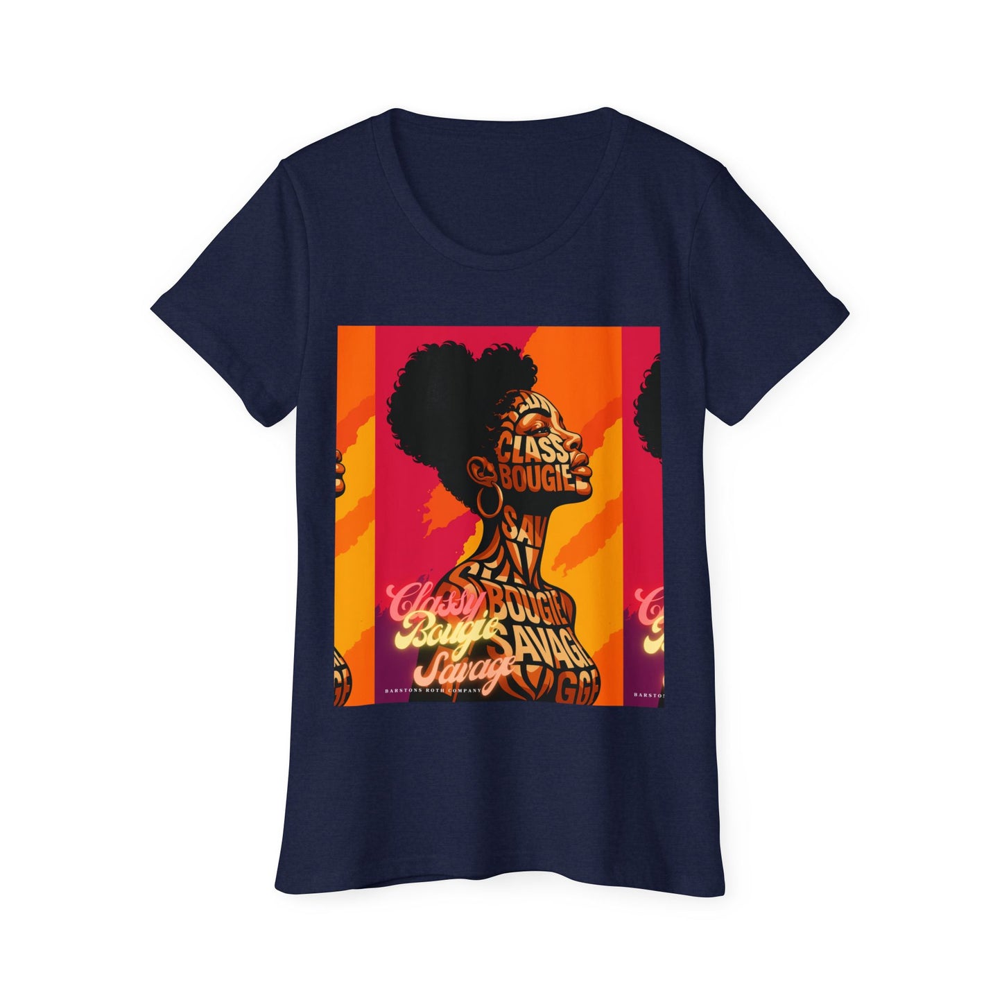 Classy. Bougie. Savage. – Say it with your chest.”