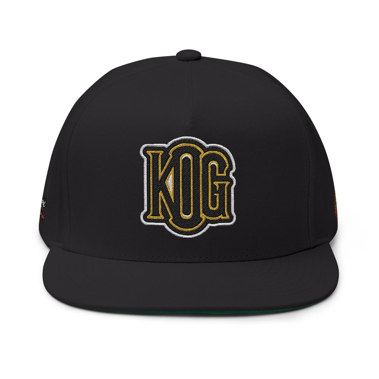 KOG Embroidered Flat Bill Cap