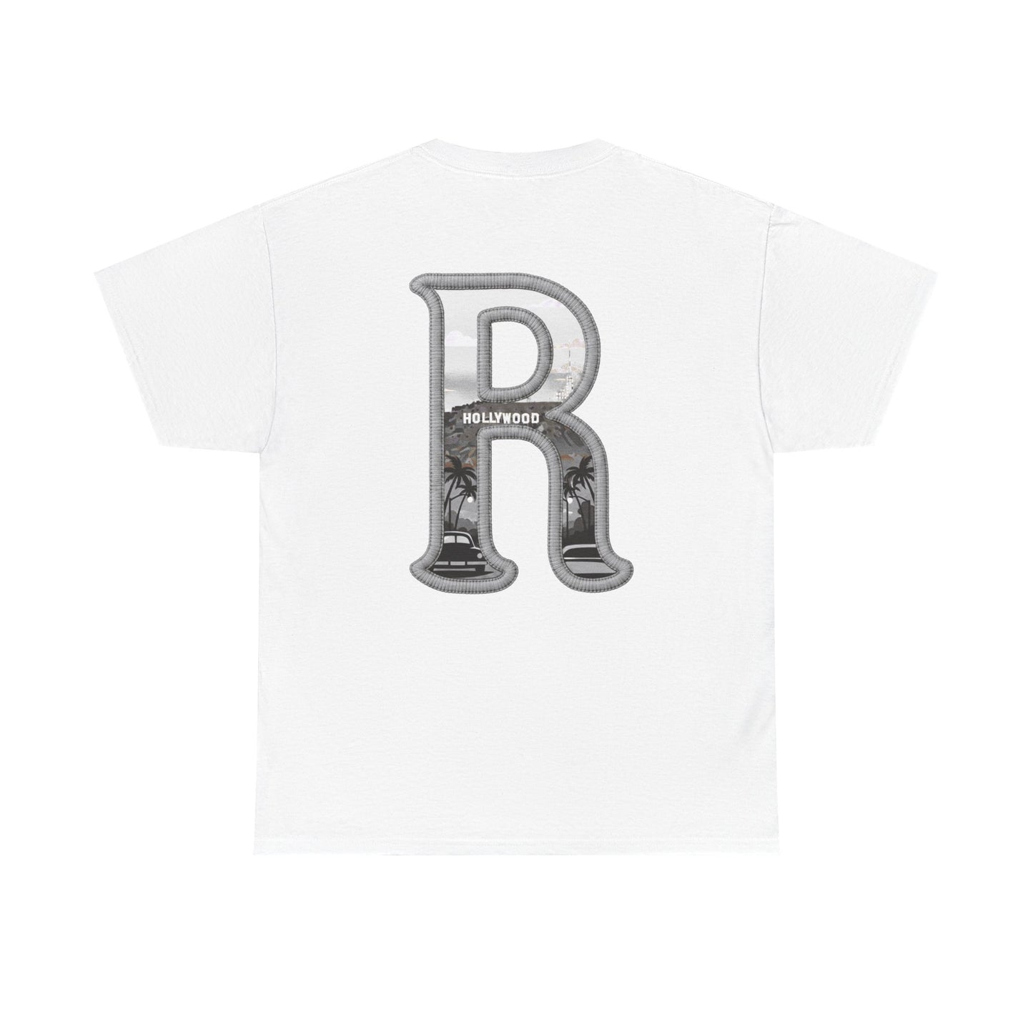 Barstons Roth Academy lost letter hawk crest  tee
