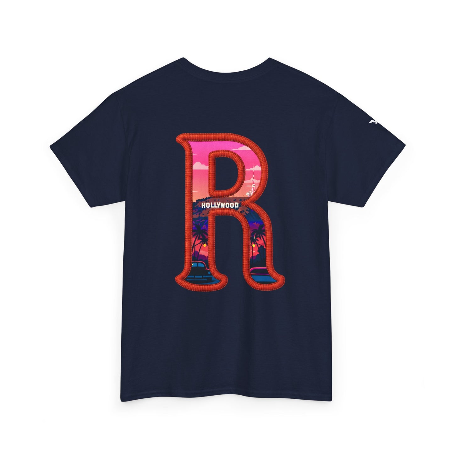 Barstons Roth Academy lost letter hawk crest  tee