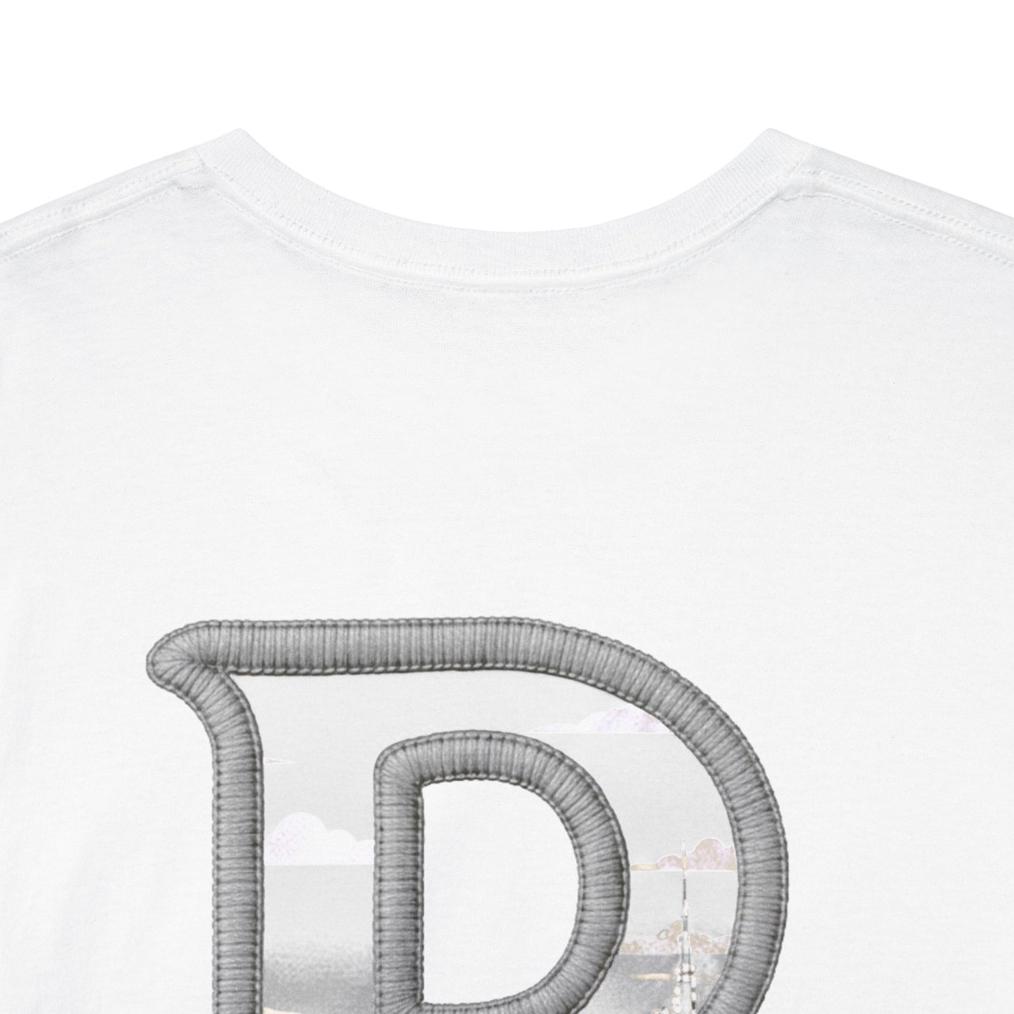 Barstons Roth Academy lost letter hawk crest  tee