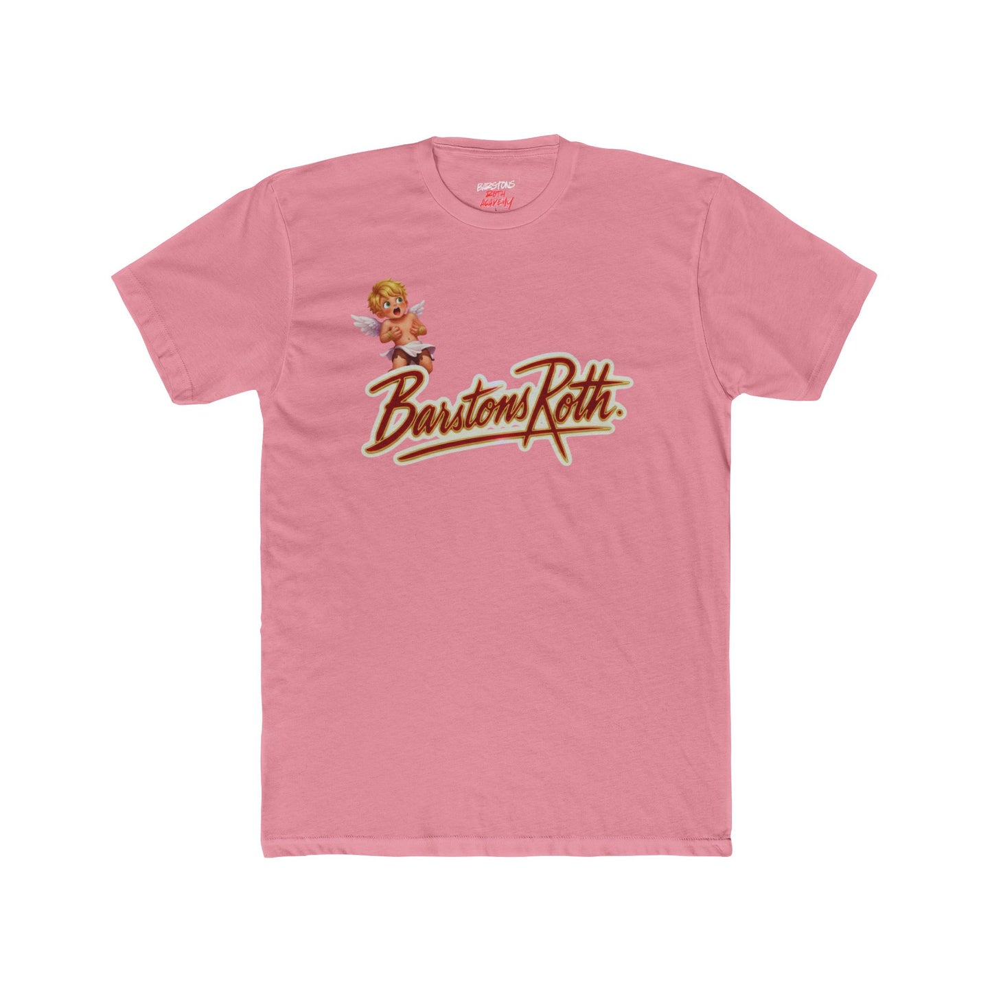BR Vintage Cupid Logo Tee — "Love Hits Different" Graphic T-Shirt
