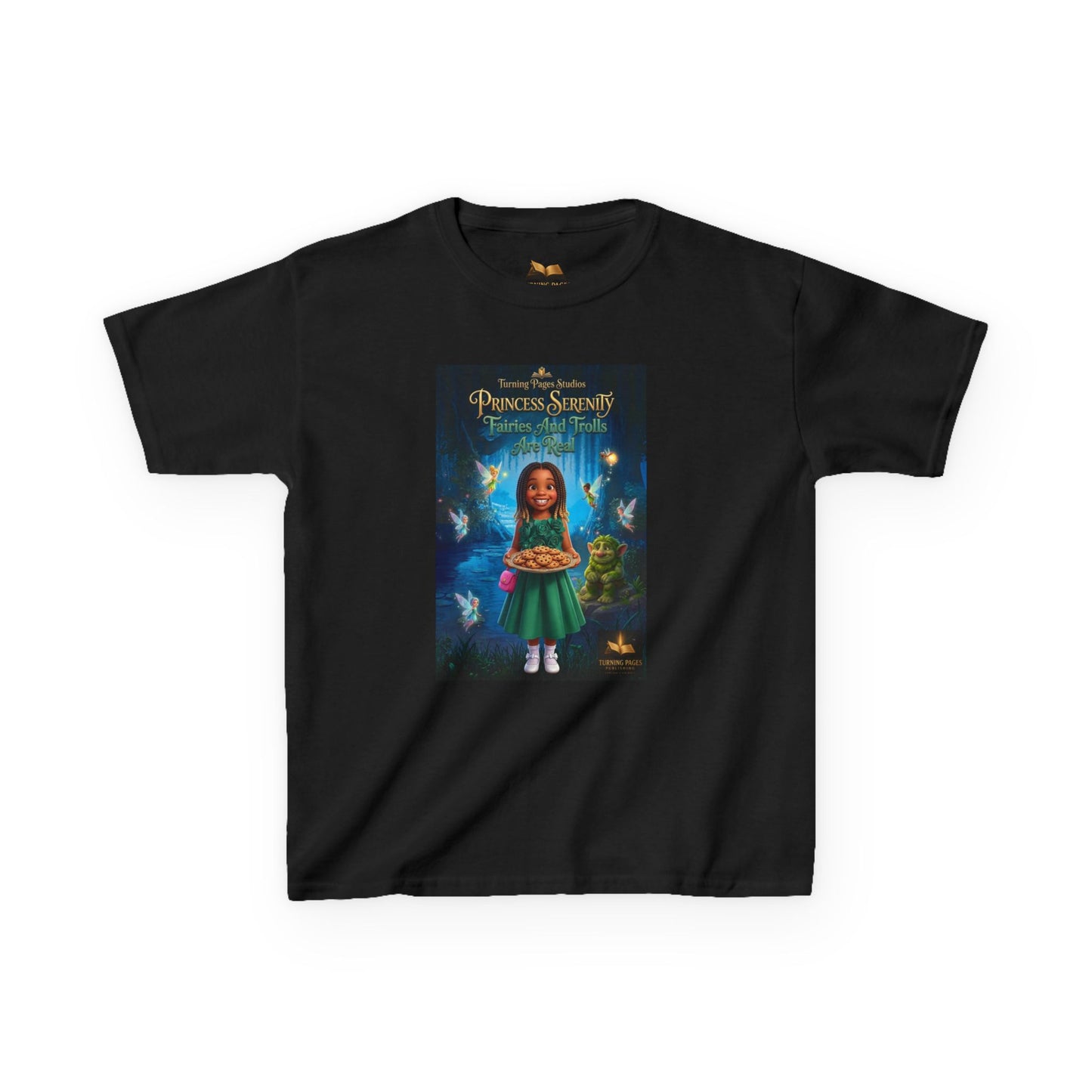 Kids T‑Shirt — "Princess Serenity" Fantasy Illustration Tee