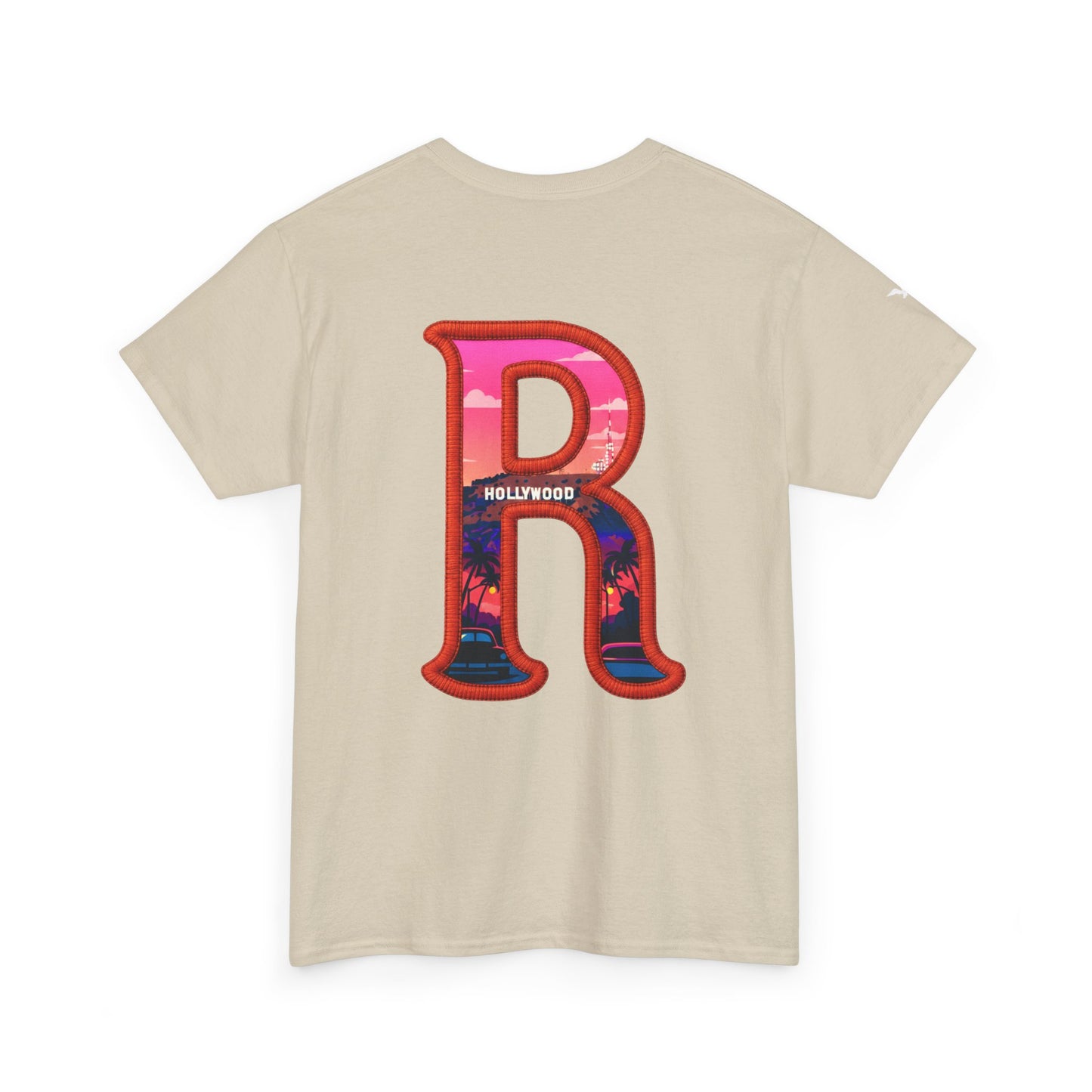 Barstons Roth Academy lost letter hawk crest  tee