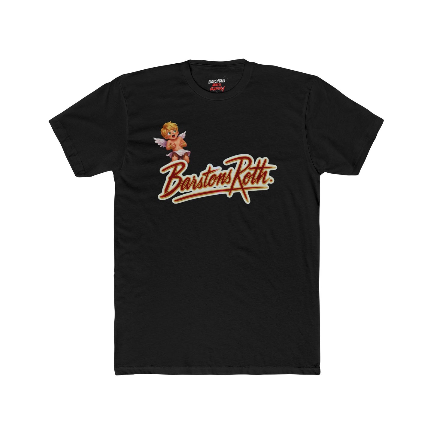 BR Vintage Cupid Logo Tee — "Love Hits Different" Graphic T-Shirt