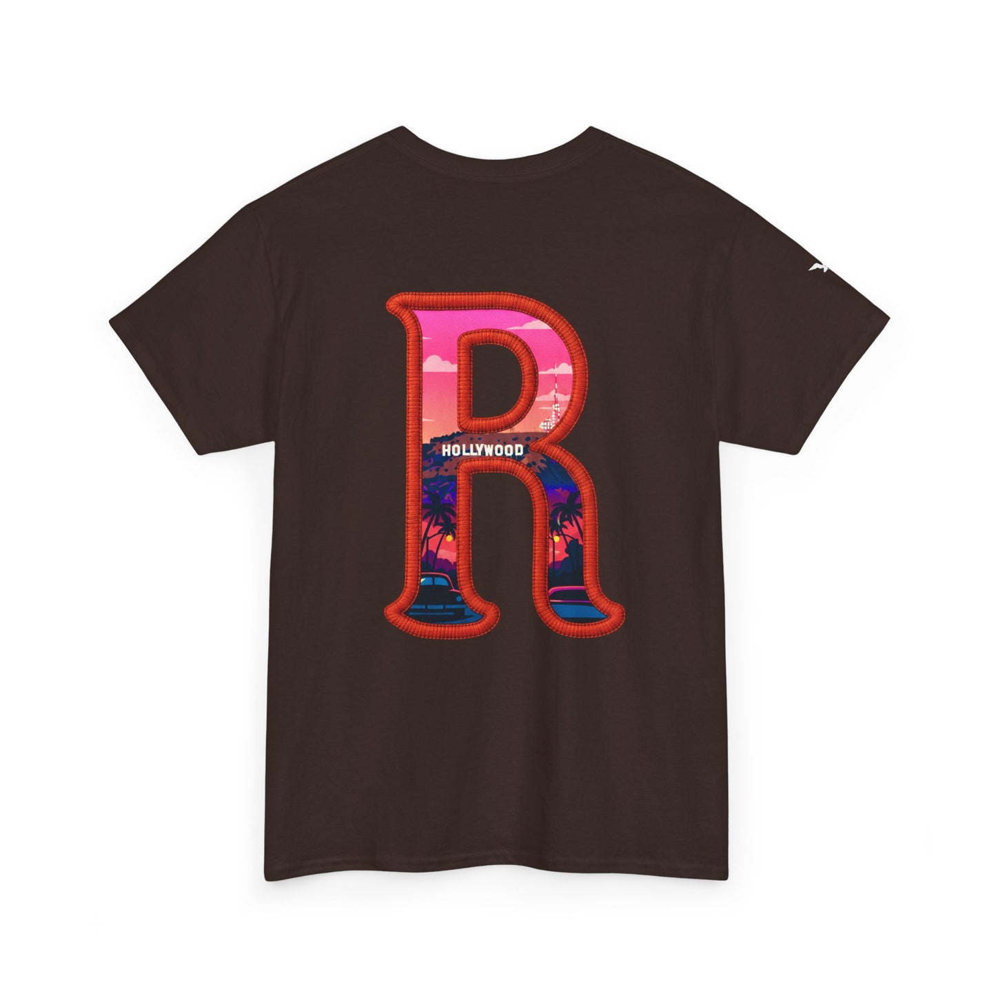 Barstons Roth Academy lost letter hawk crest  tee