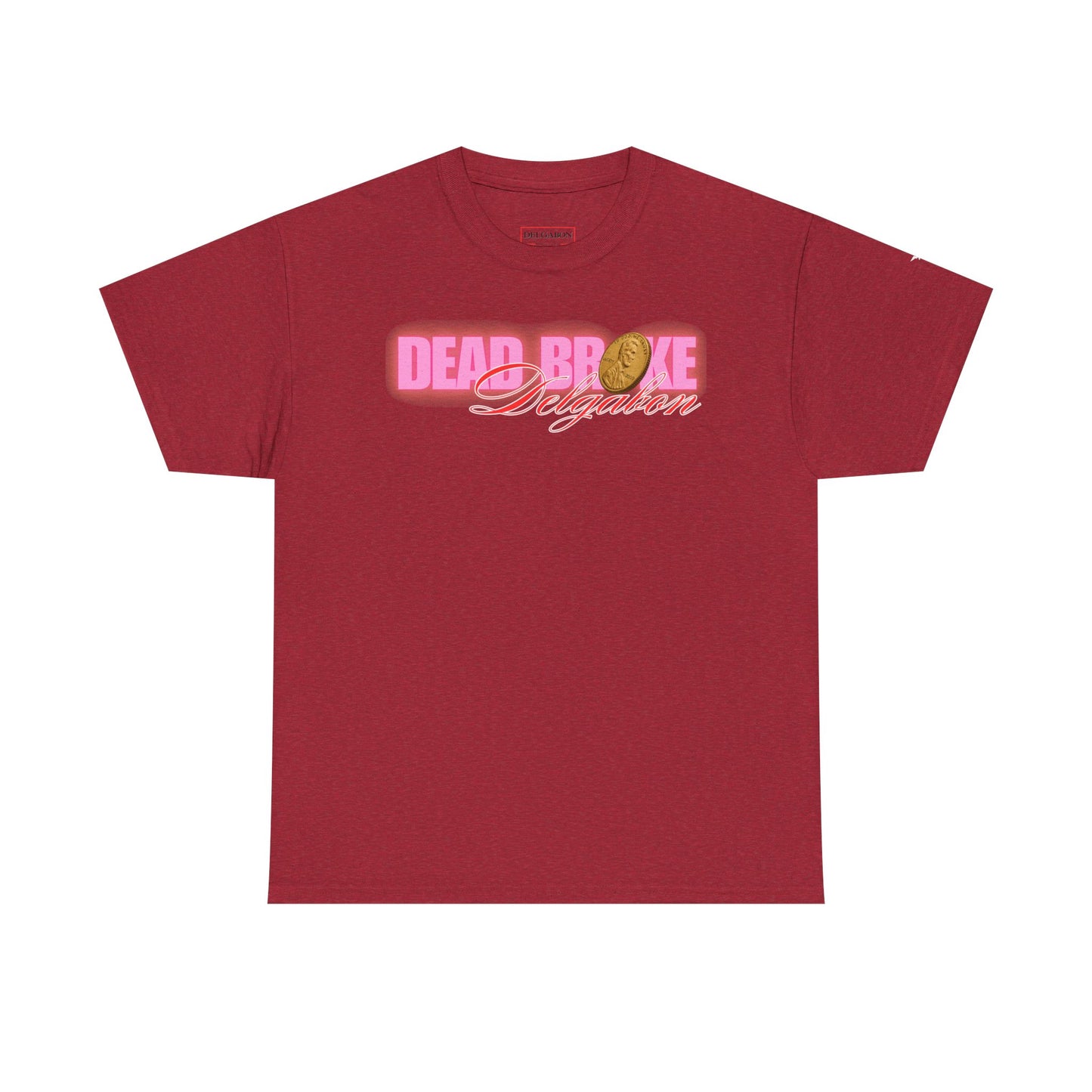 Del’Gabon Dead Broke tee