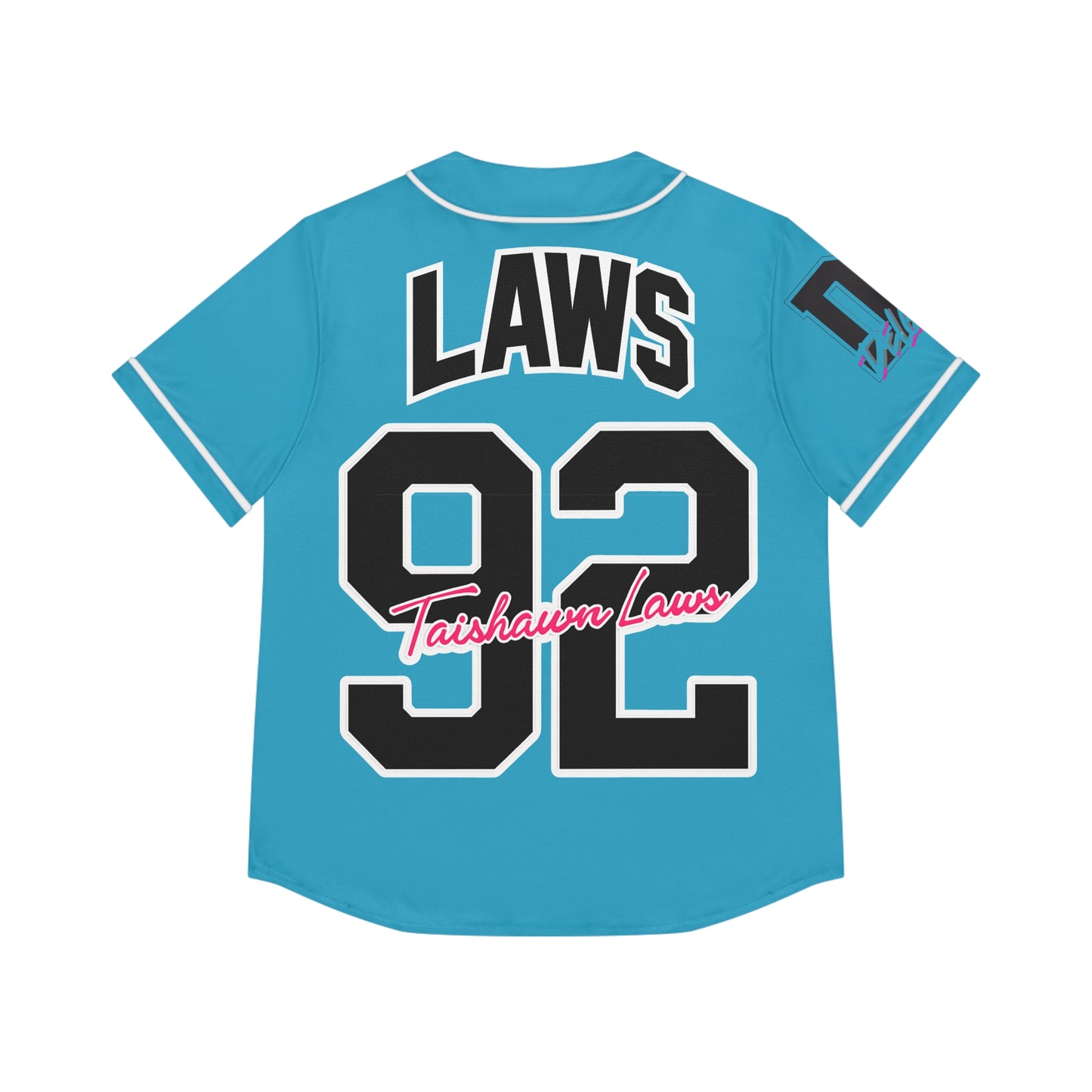 Del’Gabon - signature Taishawn laws autograph Baseball Jersey