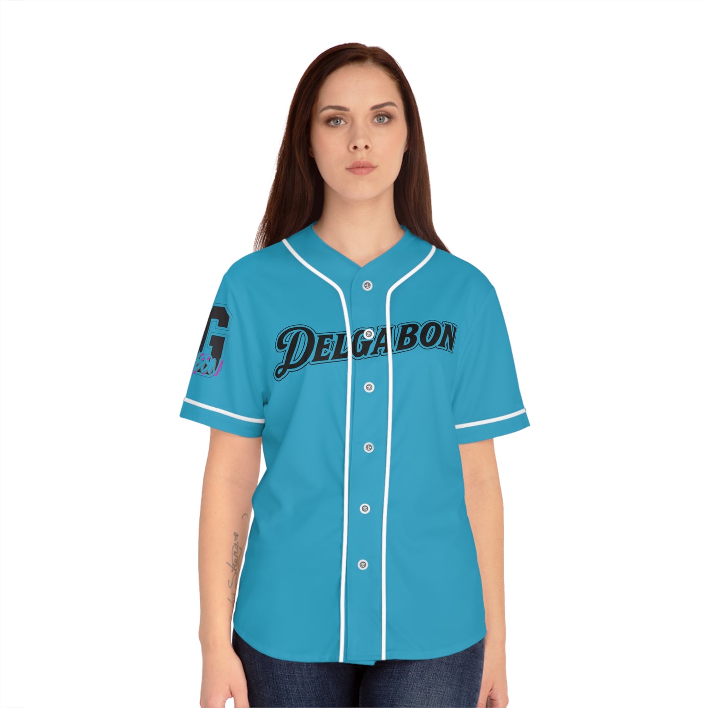 Del’Gabon - signature Taishawn laws autograph Baseball Jersey