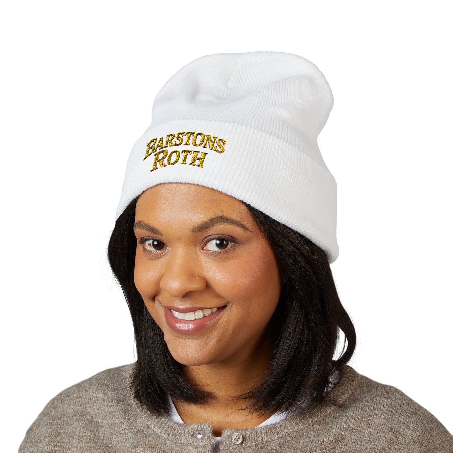 Barstons Roth - Classic Embroidered Cuffed Beanie