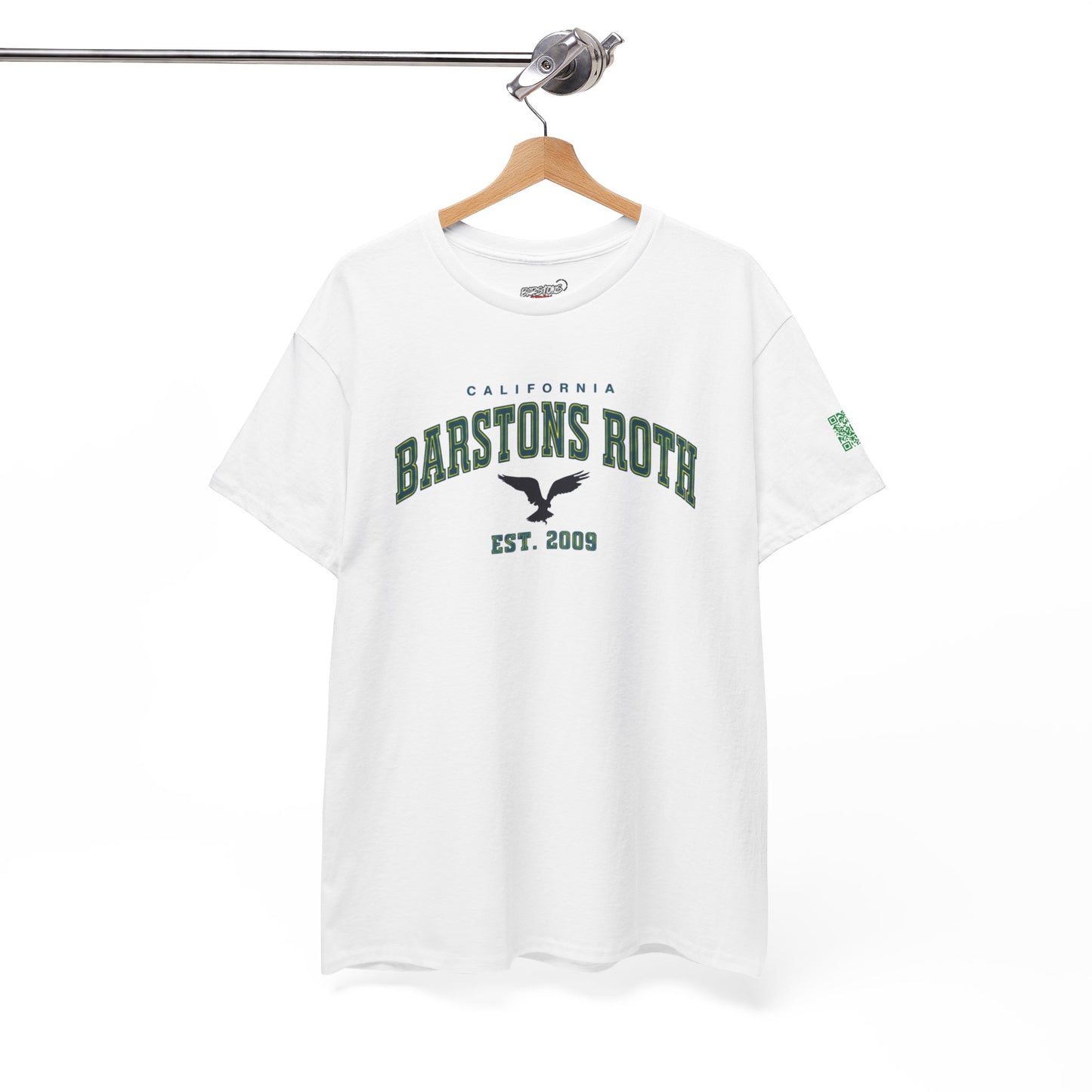 Barstons Roth Academy college Tee SCAN-ENABLED