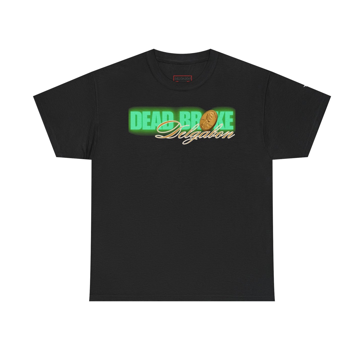 Del’Gabon Dead Broke tee