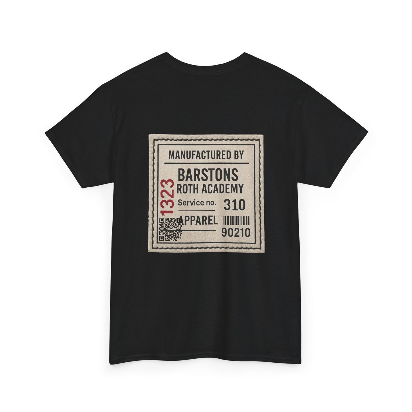 Barstons Roth /shipping label  Tee