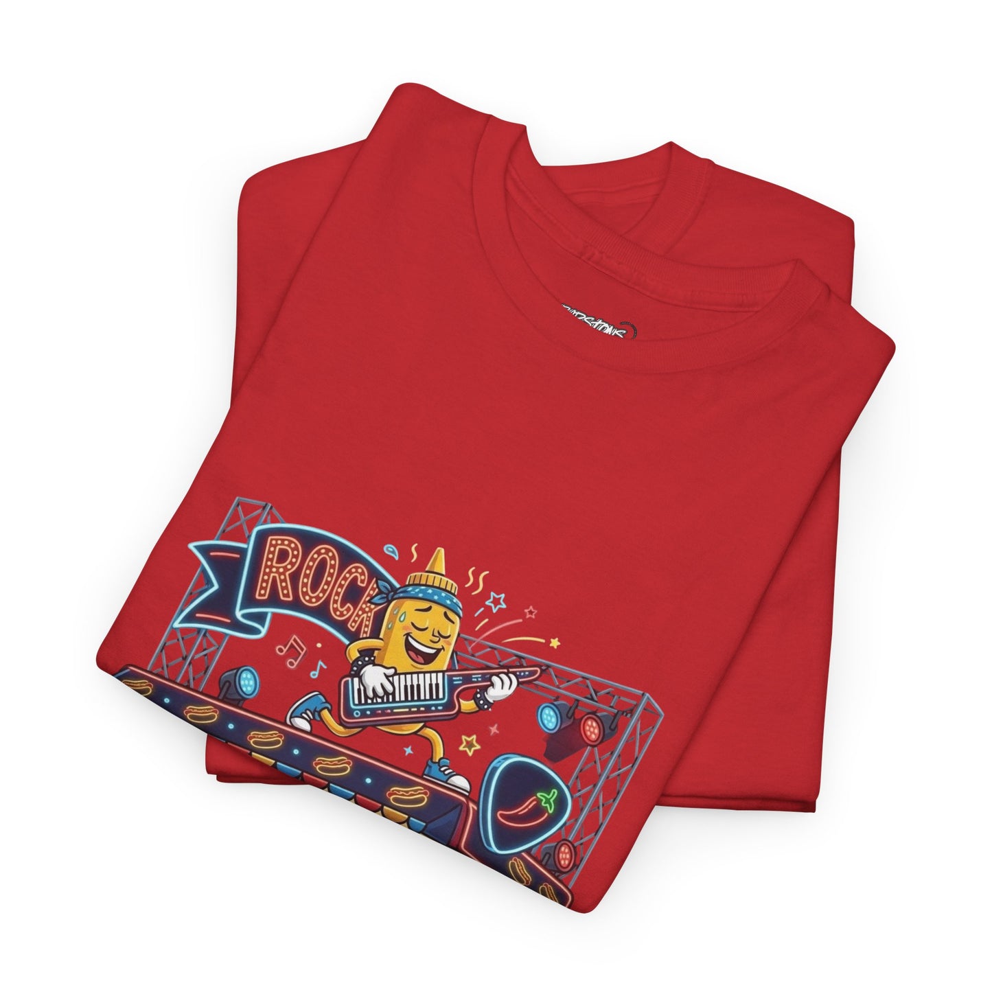 Yo ketchup mustard food truck tee