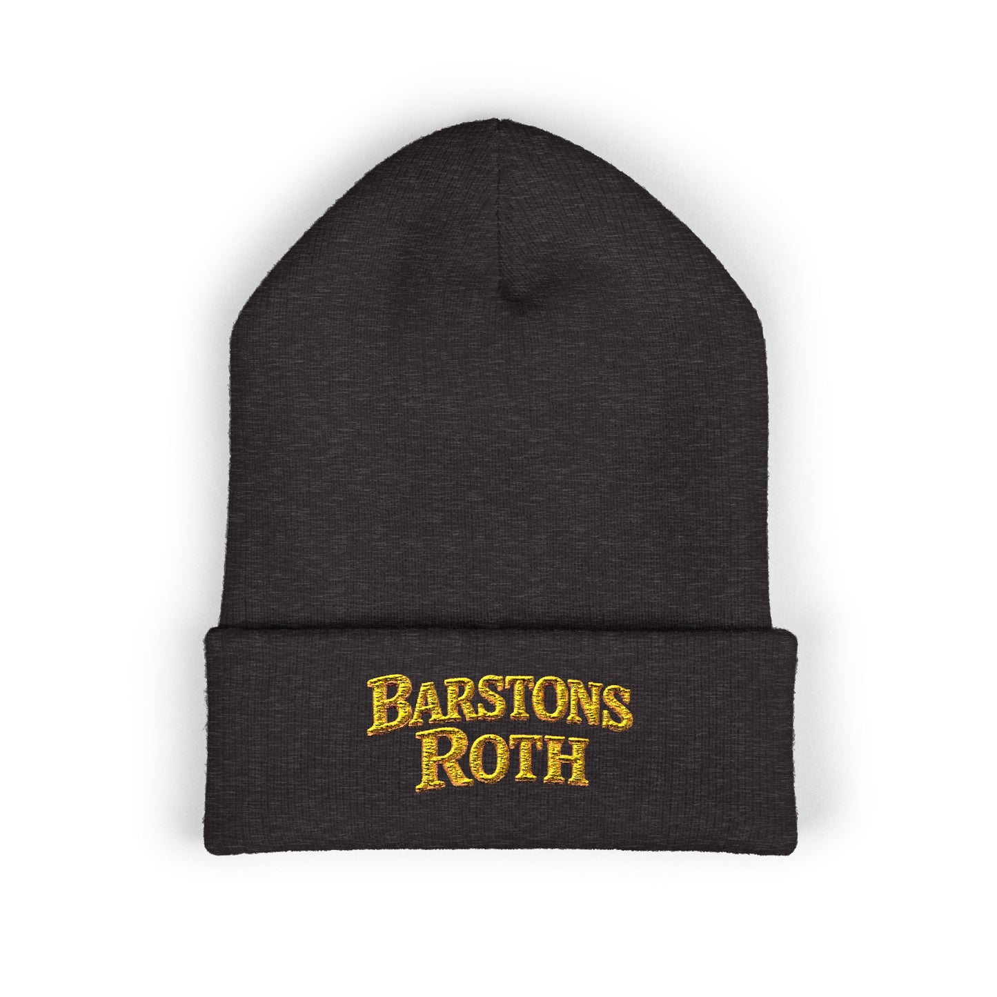 Barstons Roth - Classic Embroidered Cuffed Beanie