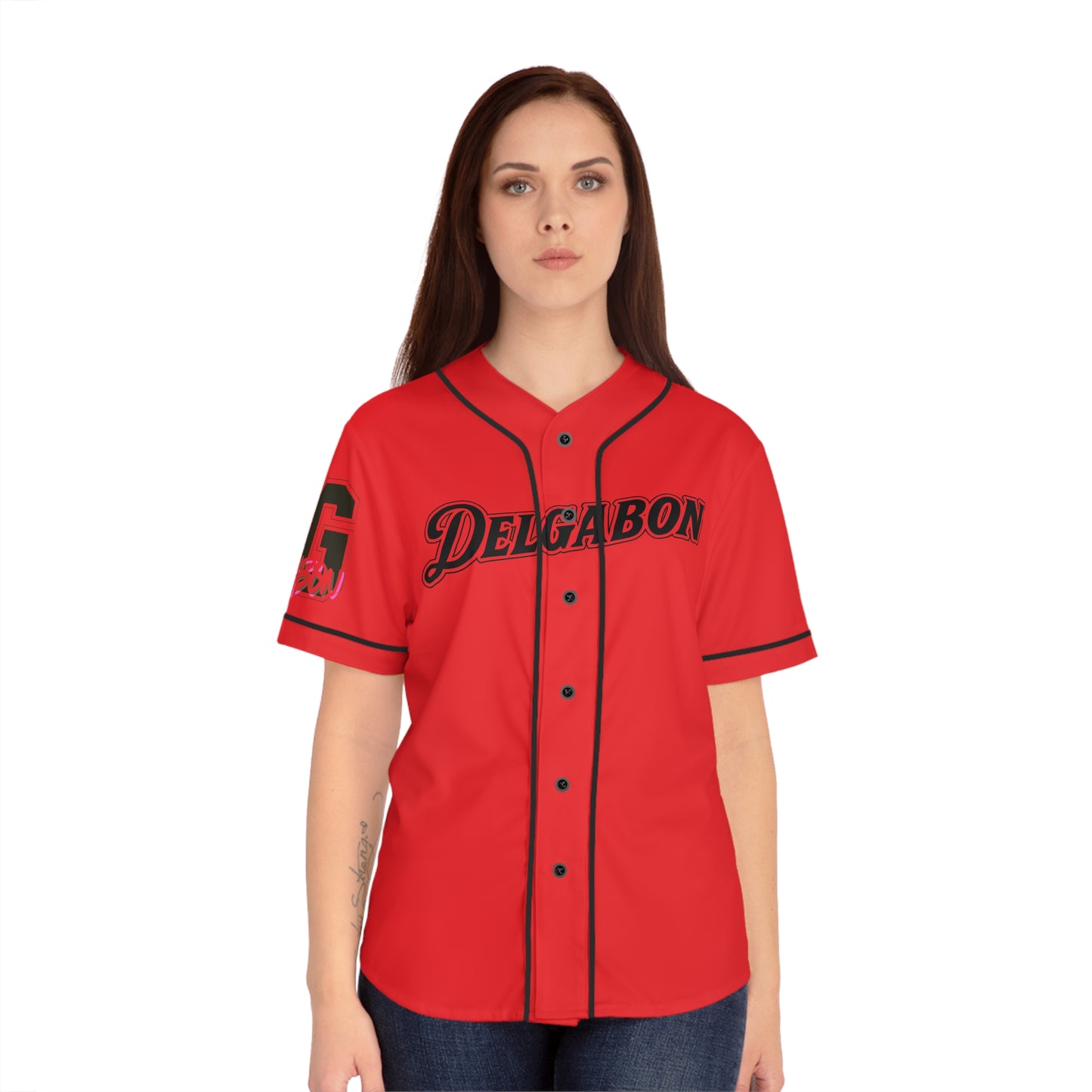 Del’Gabon - signature Taishawn laws autograph Baseball Jersey