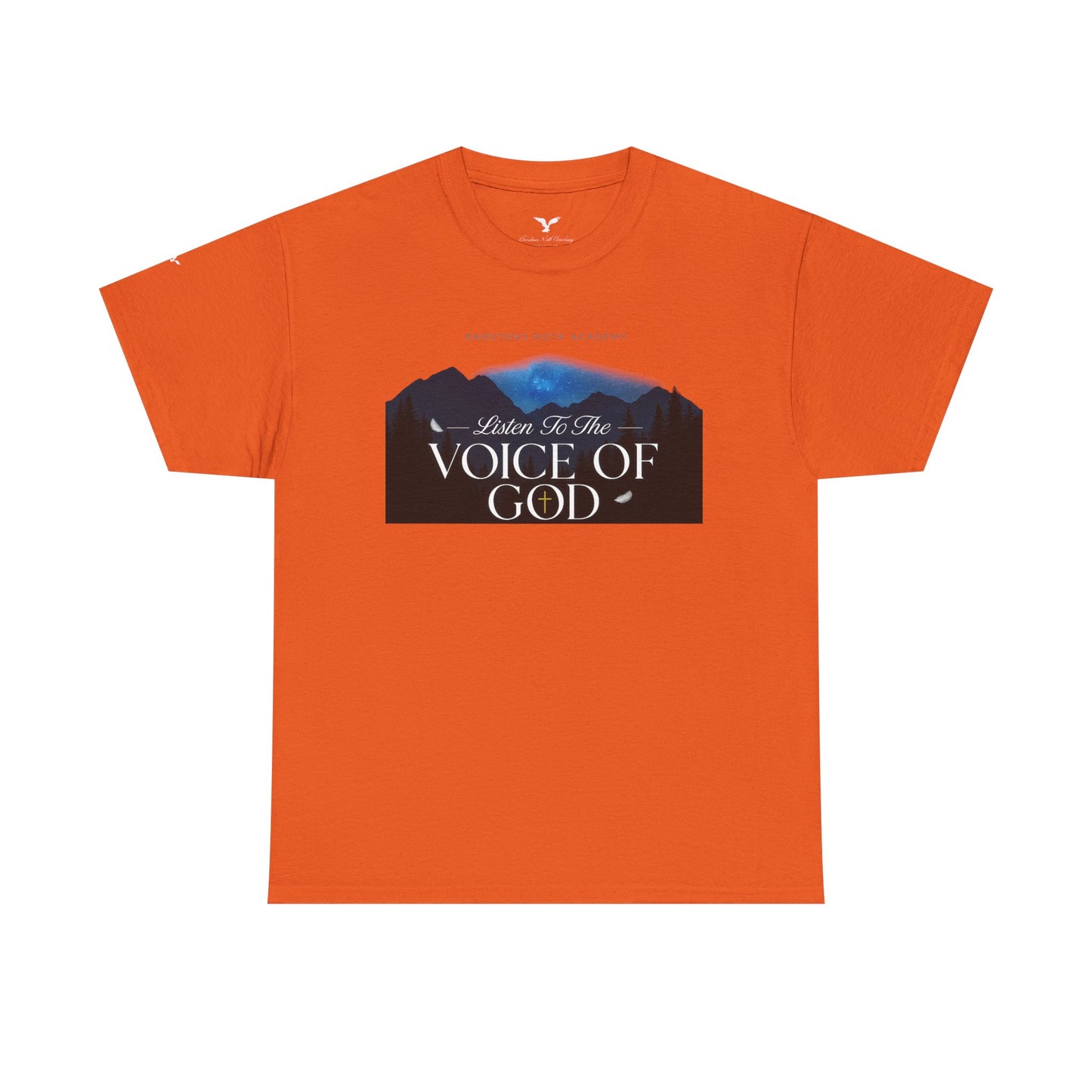 Barstons roth academy Tee - listen to the Voice of God