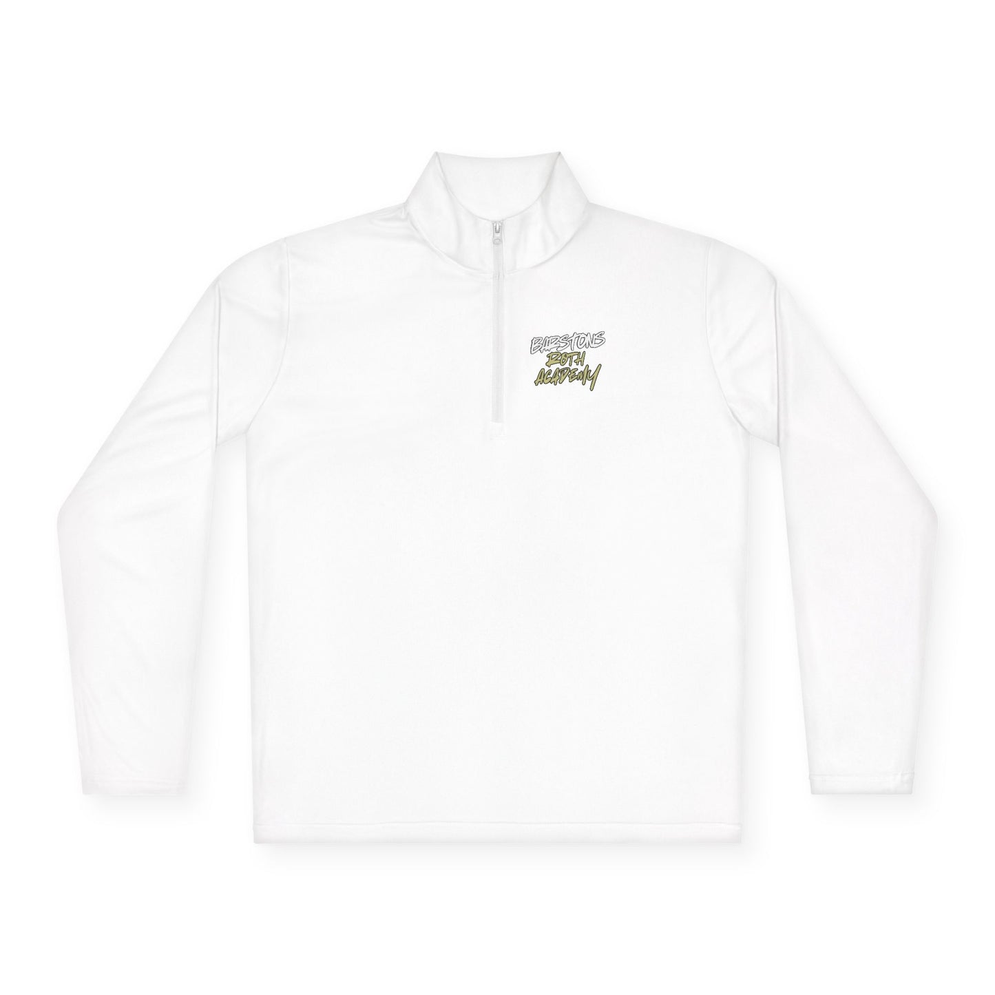 Quarter-Zip Pullover — ROTH ACADEMY Logo Embroidered Pullover