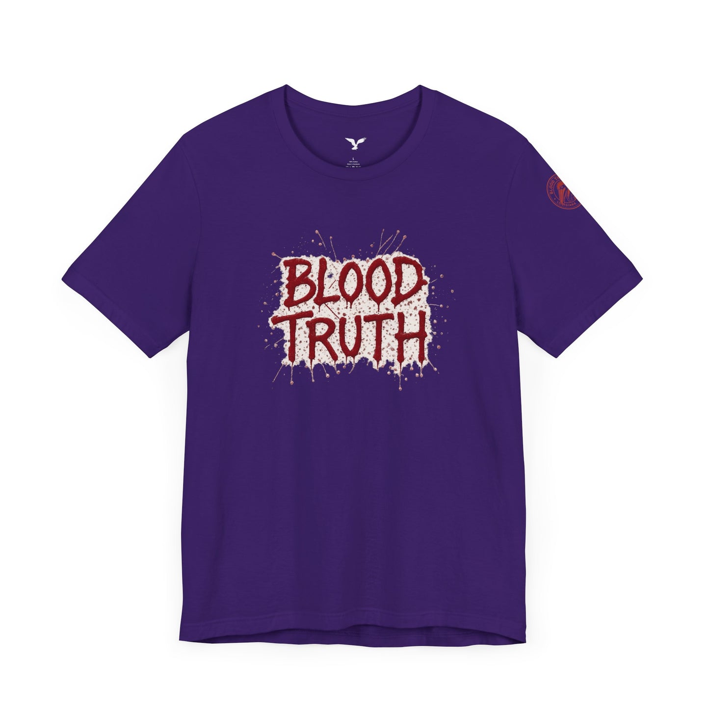 Blood truth Louisiana raised -Jersey Short Sleeve Tee