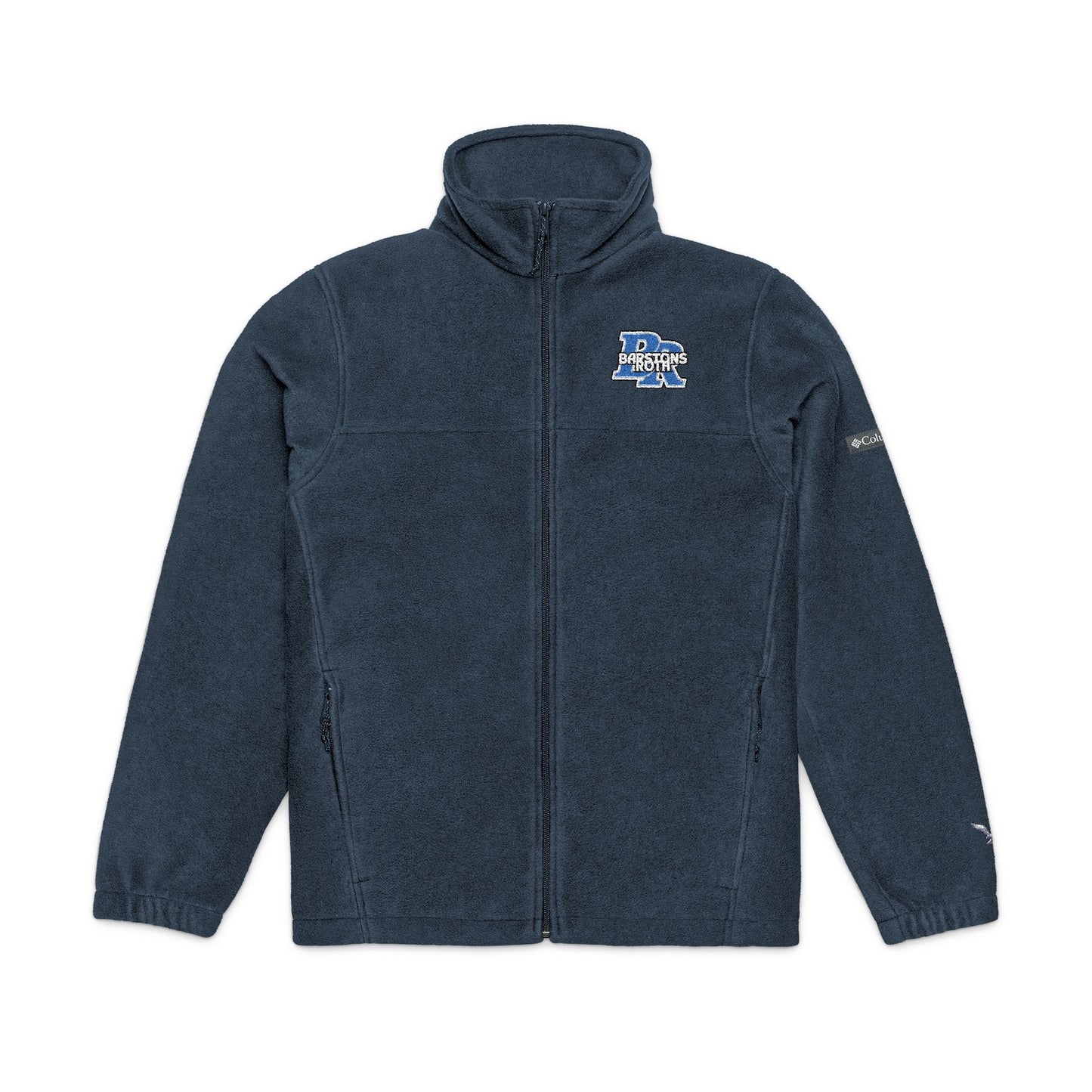 Barstons Roth - Columbia Fleece Jacket, Cozy Outdoor Jacket, Embroidered Fleece