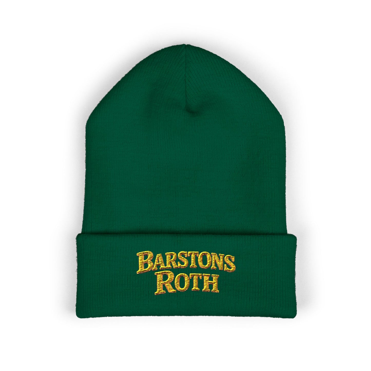 Barstons Roth - Classic Embroidered Cuffed Beanie