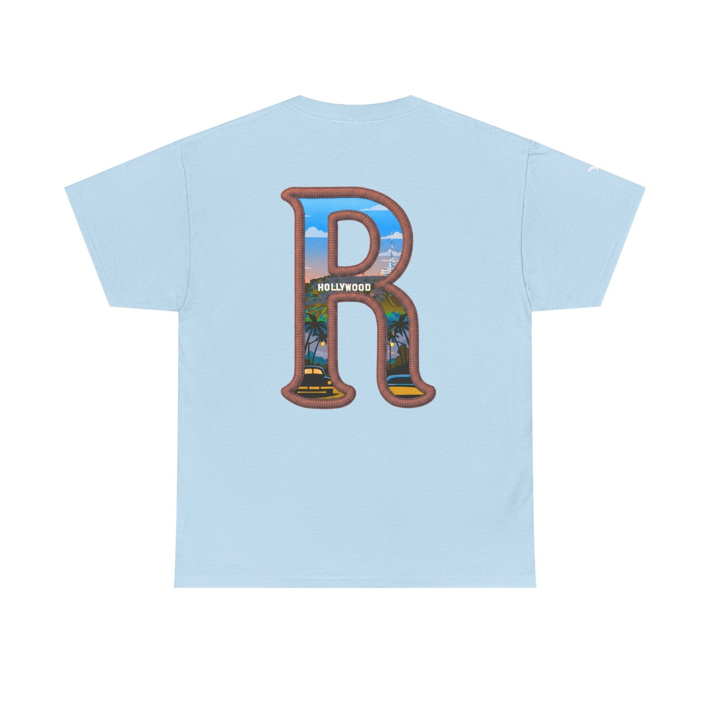 Barstons Roth Academy lost letter hawk crest  tee