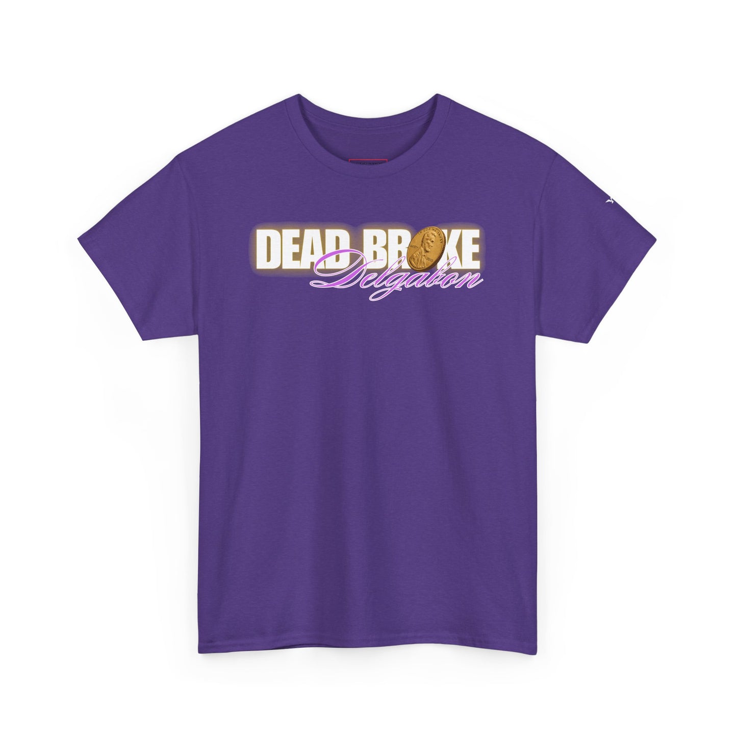 Del’Gabon Dead Broke tee