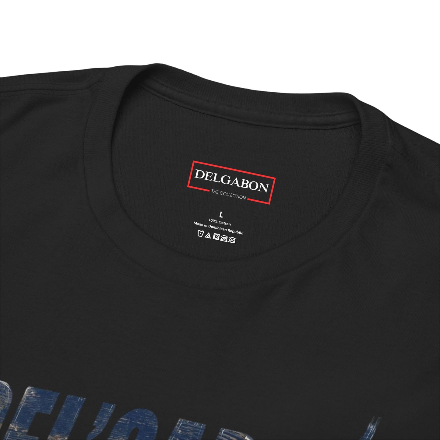 Del’Gabon classic wood stain tee