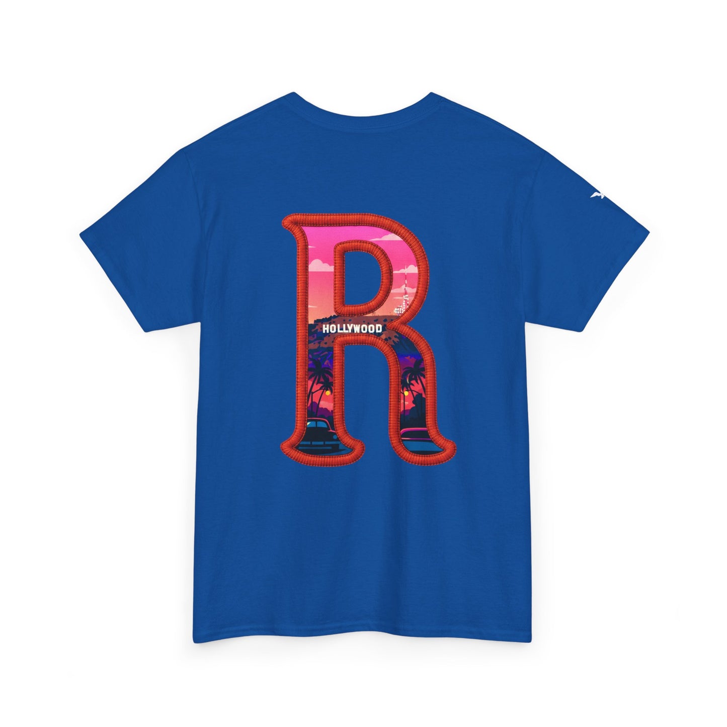 Barstons Roth Academy lost letter hawk crest  tee