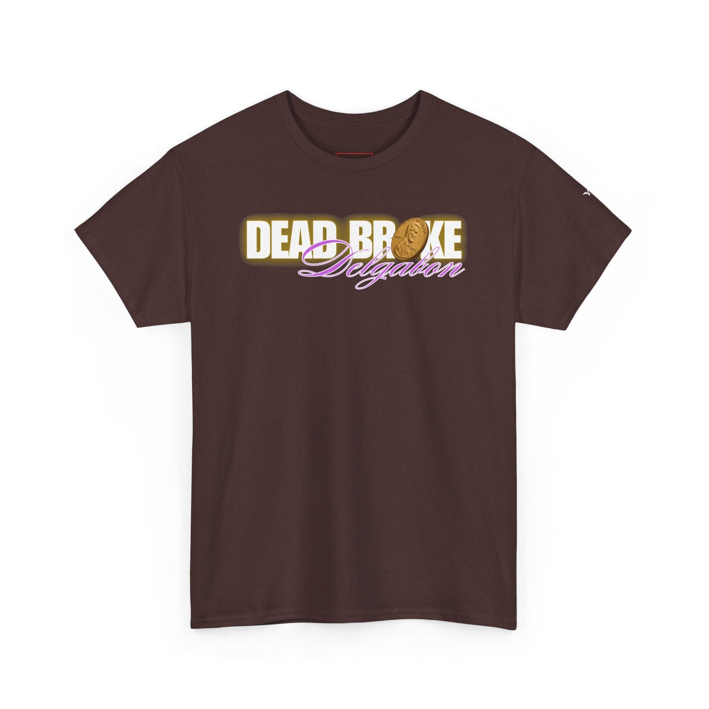 Del’Gabon Dead Broke tee
