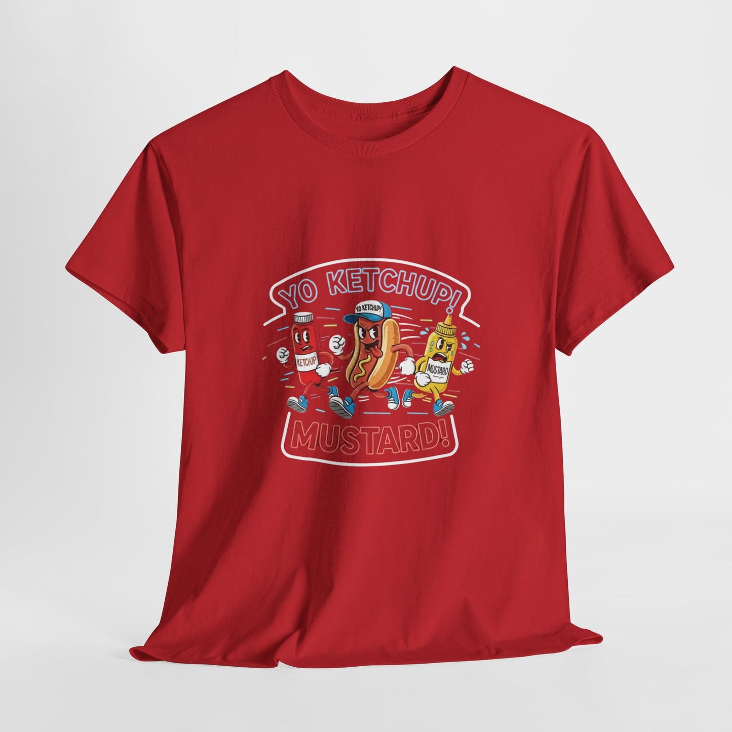 Yo ketchup mustard tee