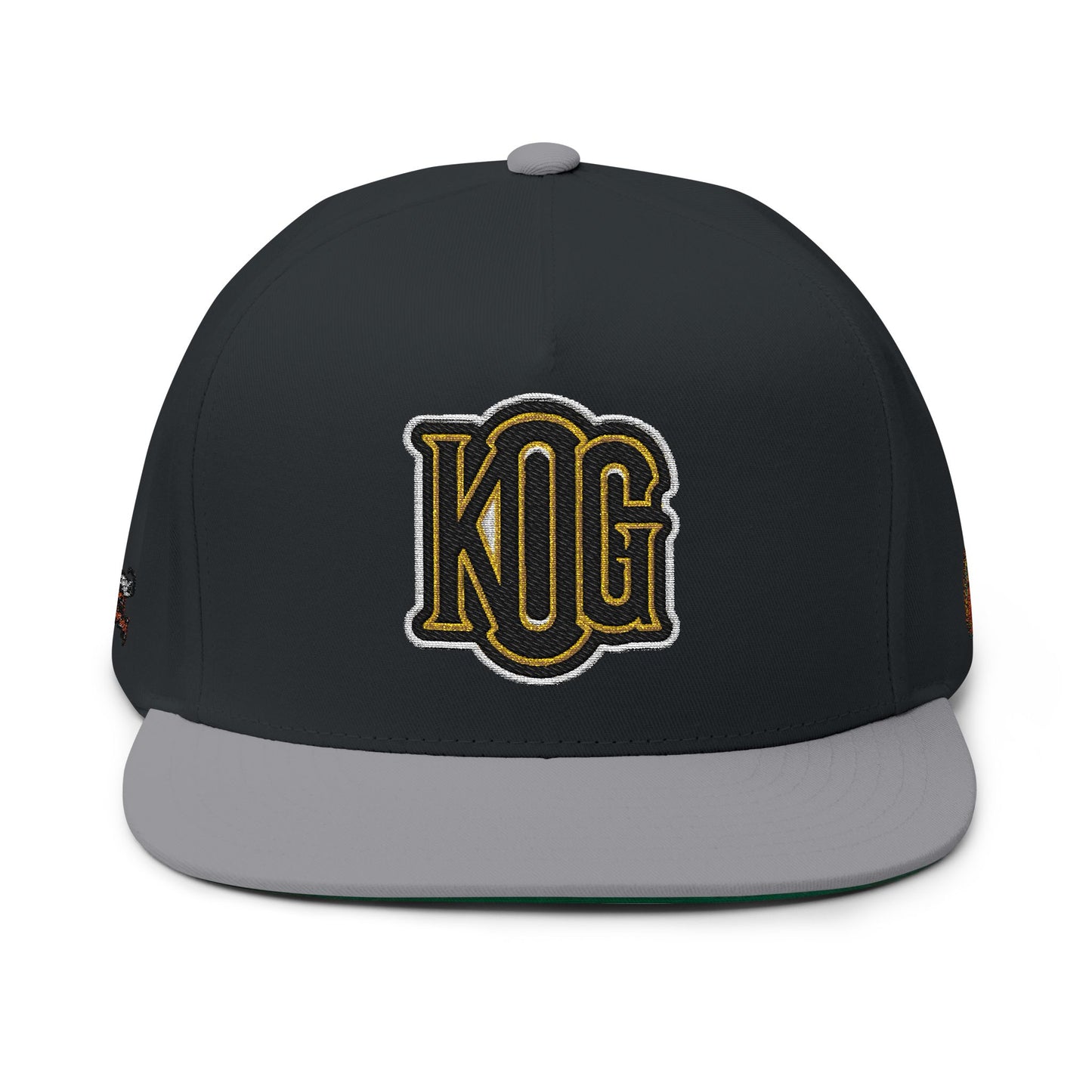 KOG Embroidered Flat Bill Cap