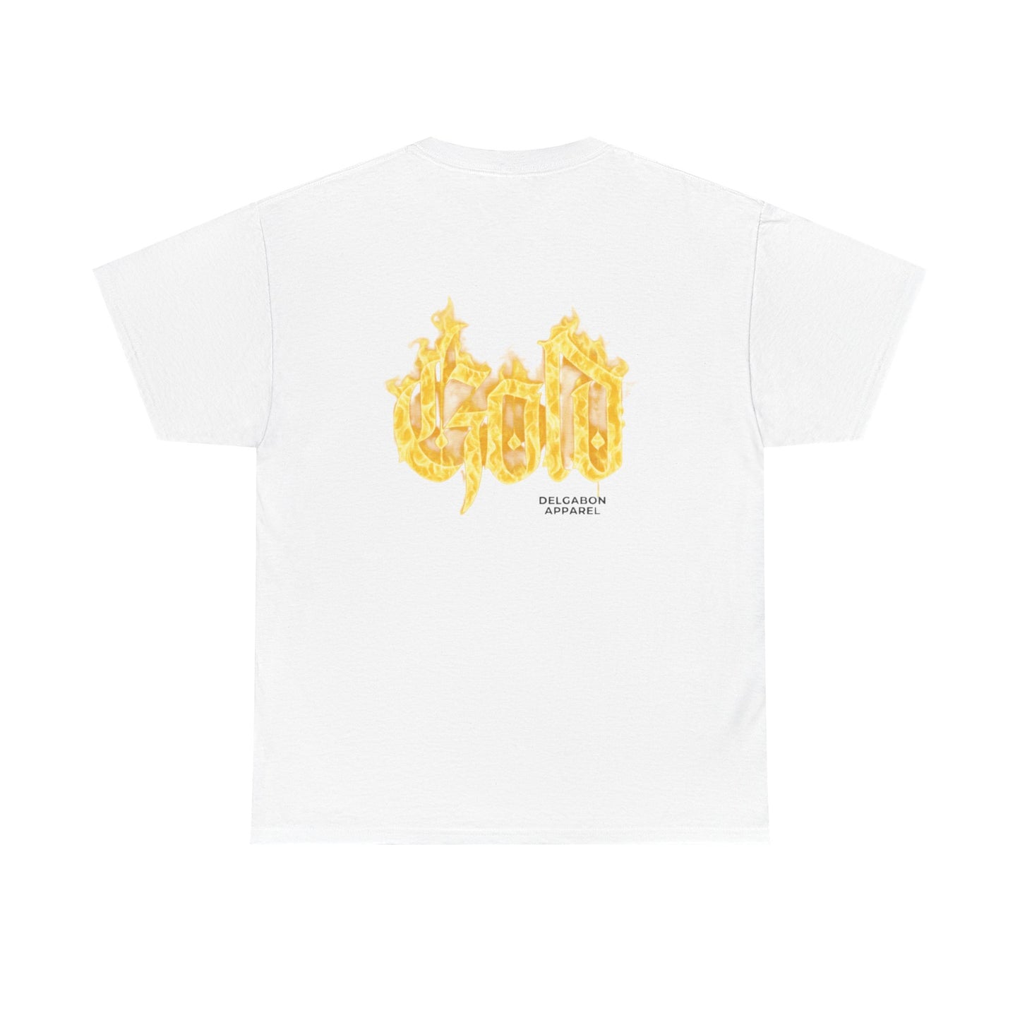 White pearl Del’Gabon Dead Broke tee