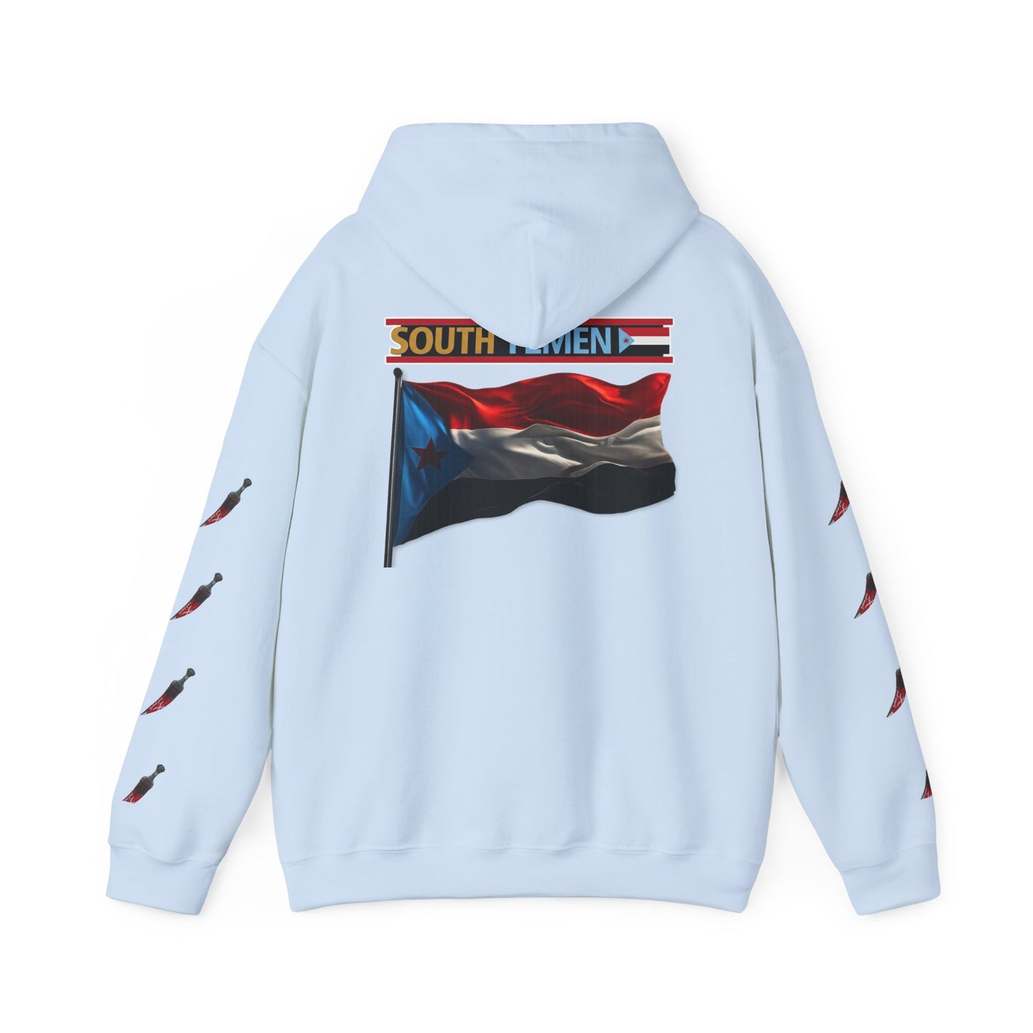 South Yemen Flag Hoodie — Retro Emblem Pullover