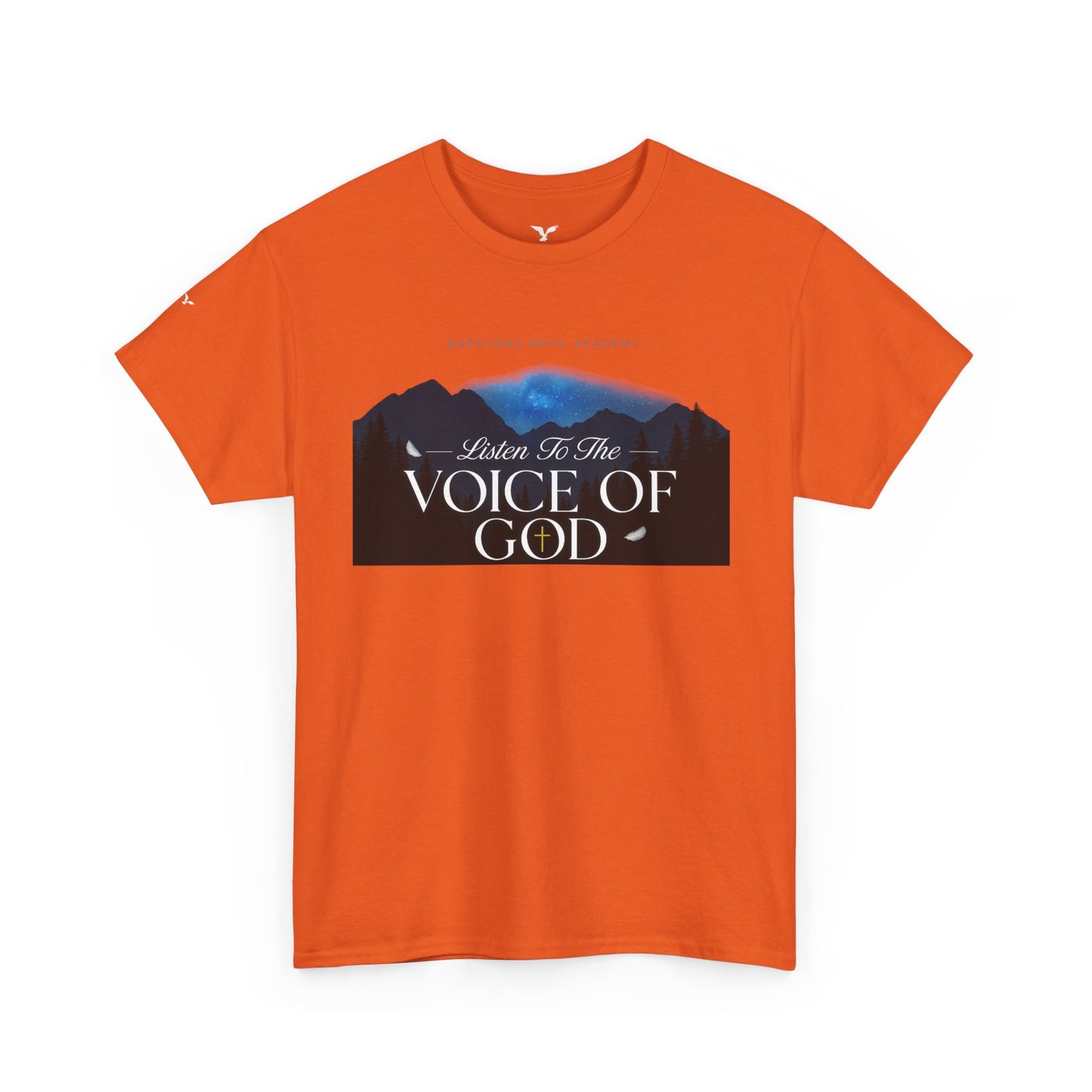 Barstons roth academy Tee - listen to the Voice of God