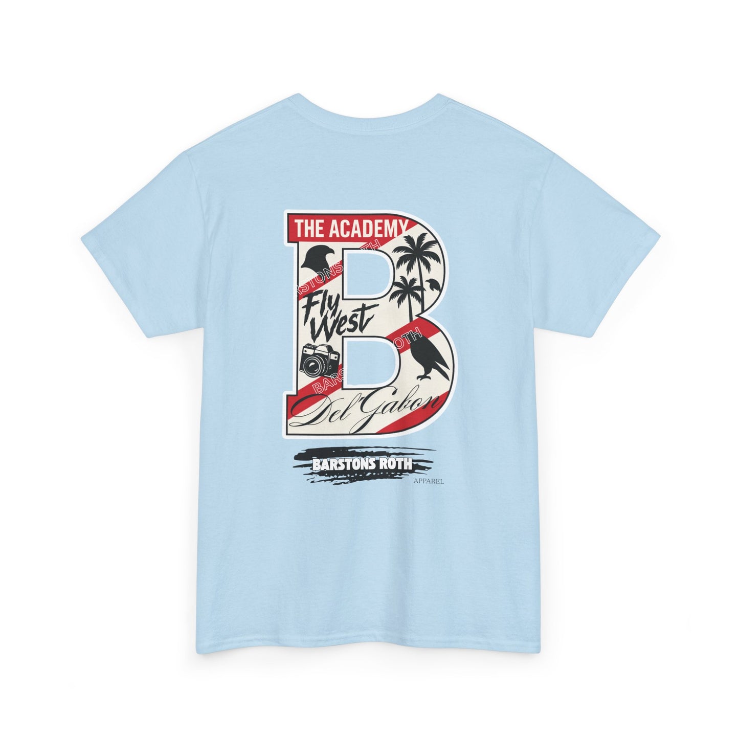 Barstons Roth/vintage letter B collage Tee