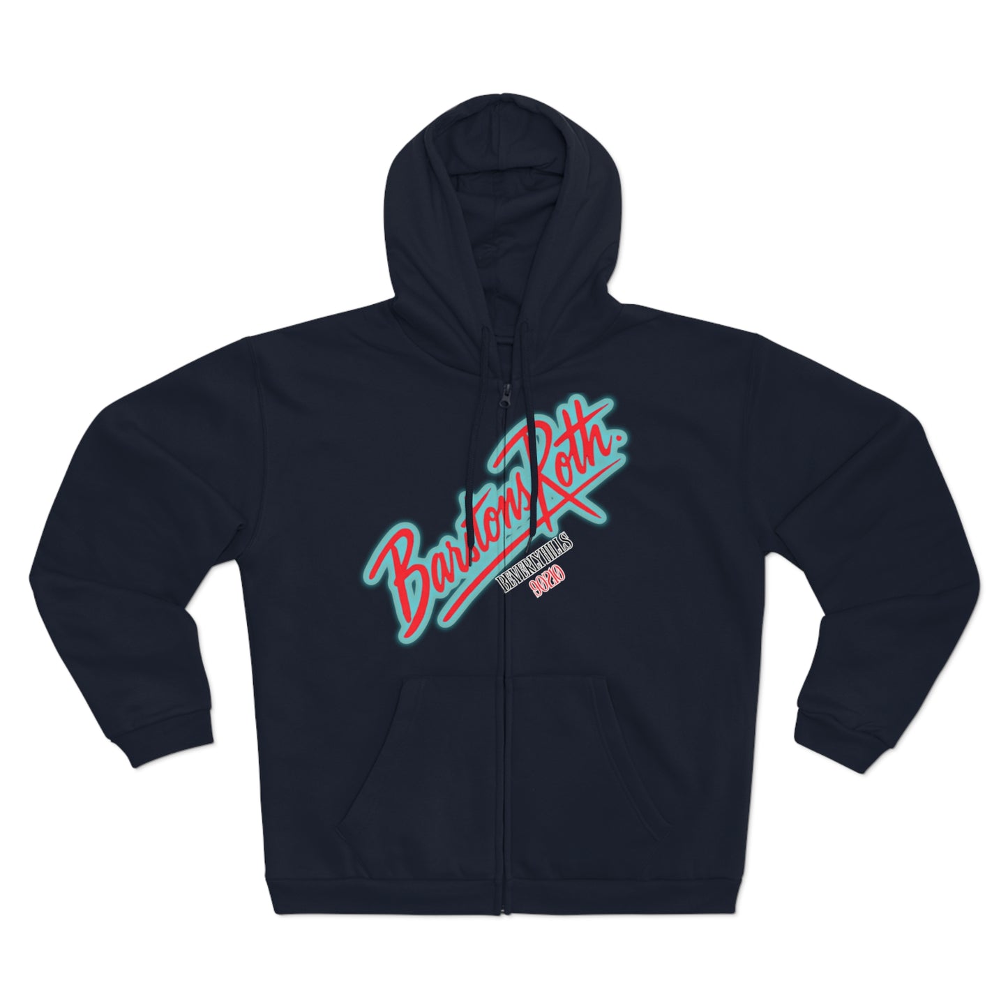 Barstons Roth Lost letters  -A logo rodeo Drivezip up hoodie