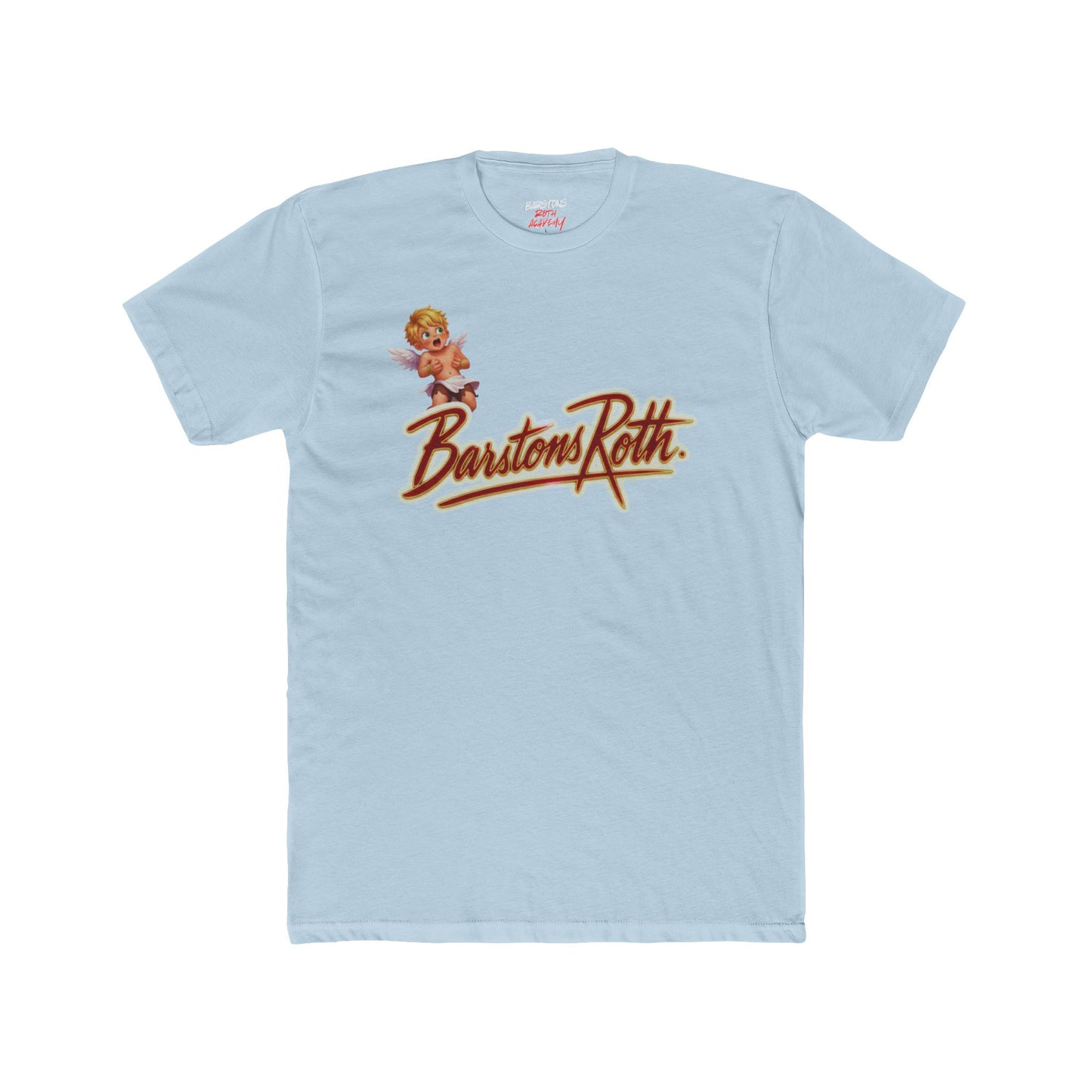 BR Vintage Cupid Logo Tee — "Love Hits Different" Graphic T-Shirt