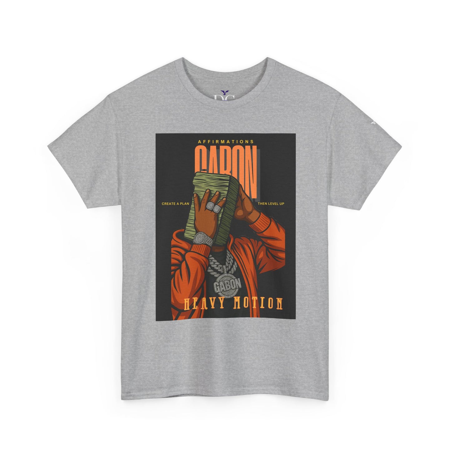 Del’Gabon affirmations - Heavy Cotton Tee