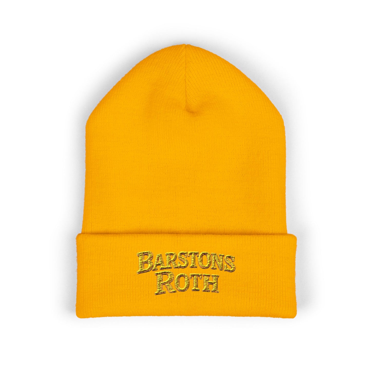 Barstons Roth - Classic Embroidered Cuffed Beanie