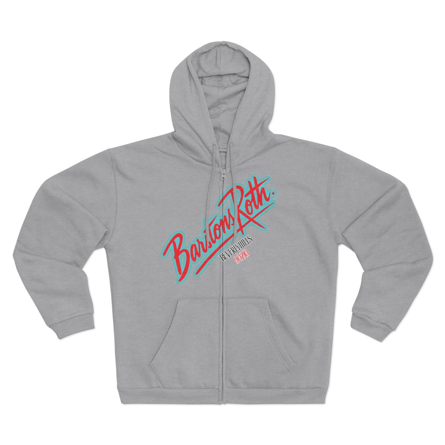 Barstons Roth Lost letters  -A logo rodeo Drivezip up hoodie