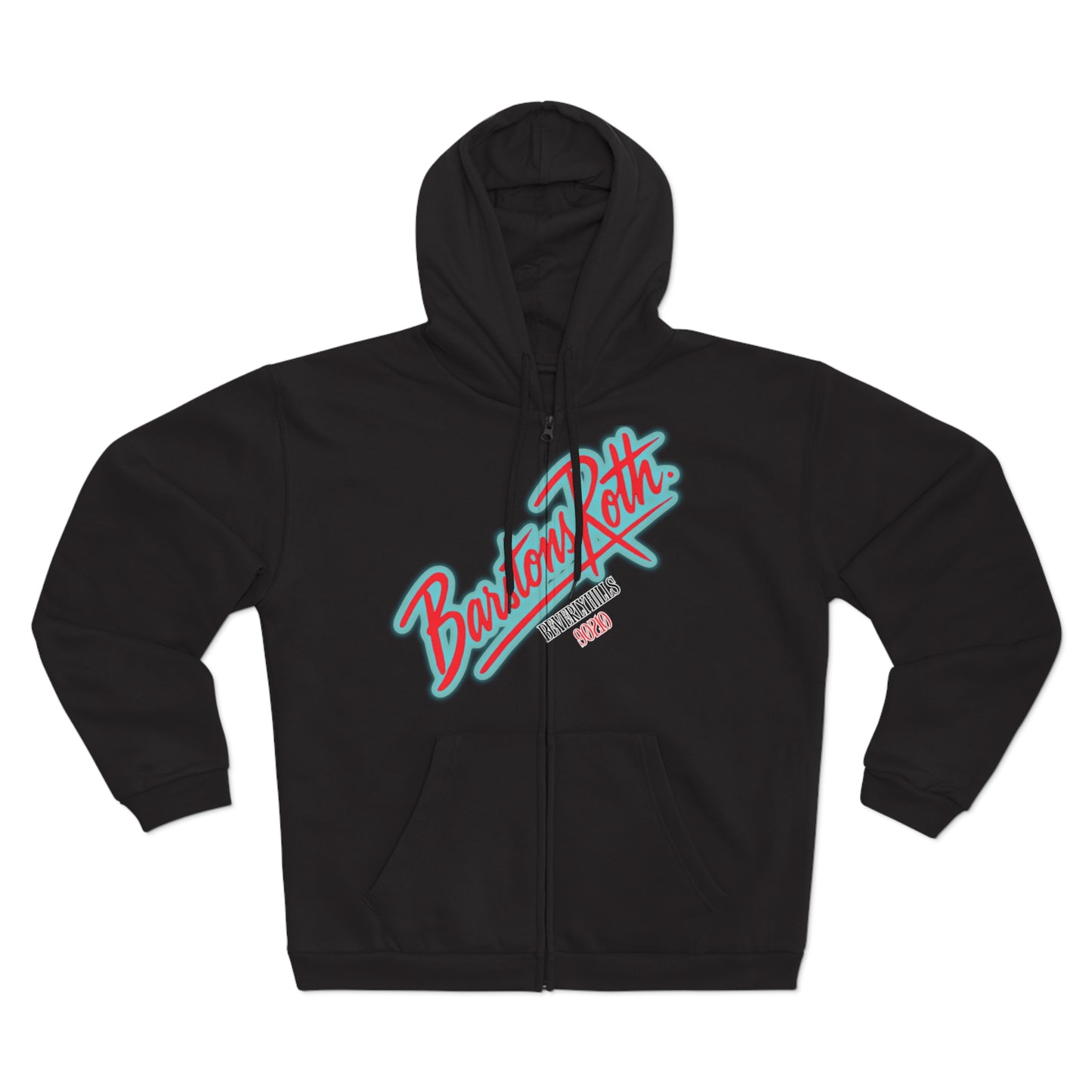 Barstons Roth Lost letters  -A logo rodeo Drivezip up hoodie