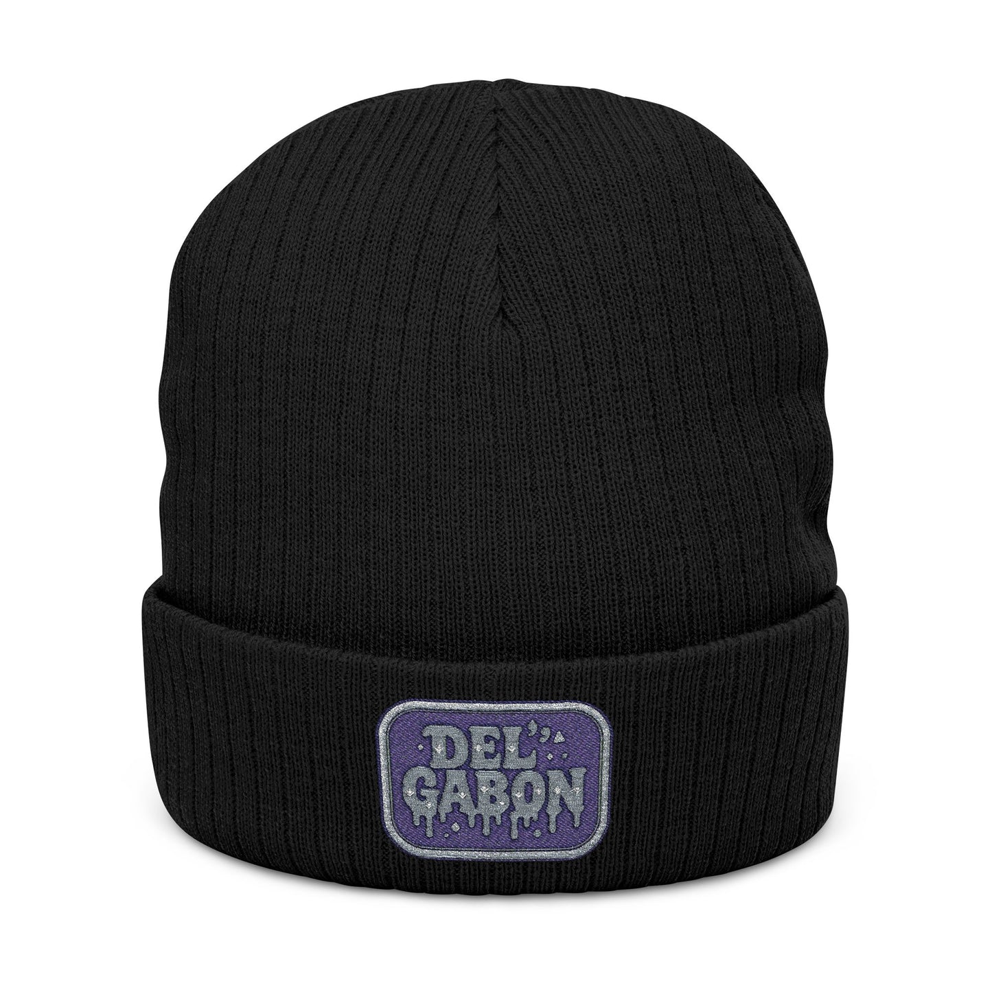 Del’Gabon embroidered beanie