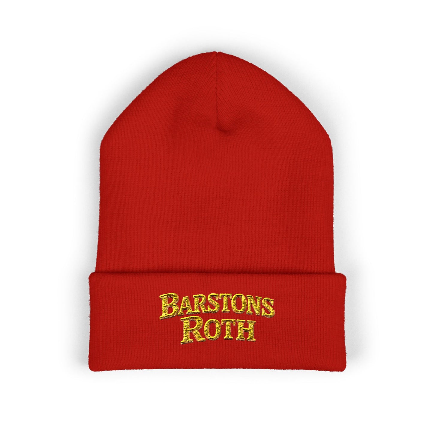 Barstons Roth - Classic Embroidered Cuffed Beanie