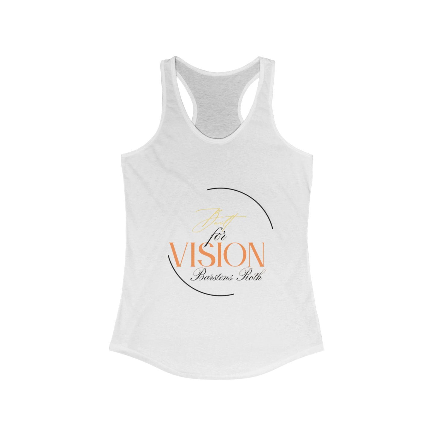 Built for vision Barstons Roth Women's Racerback Tank Top