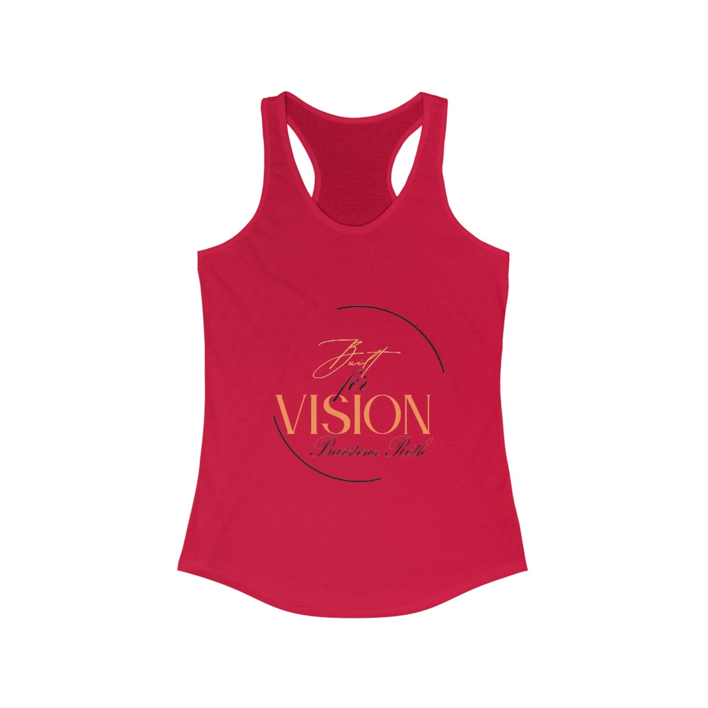 Built for vision Barstons Roth Women's Racerback Tank Top