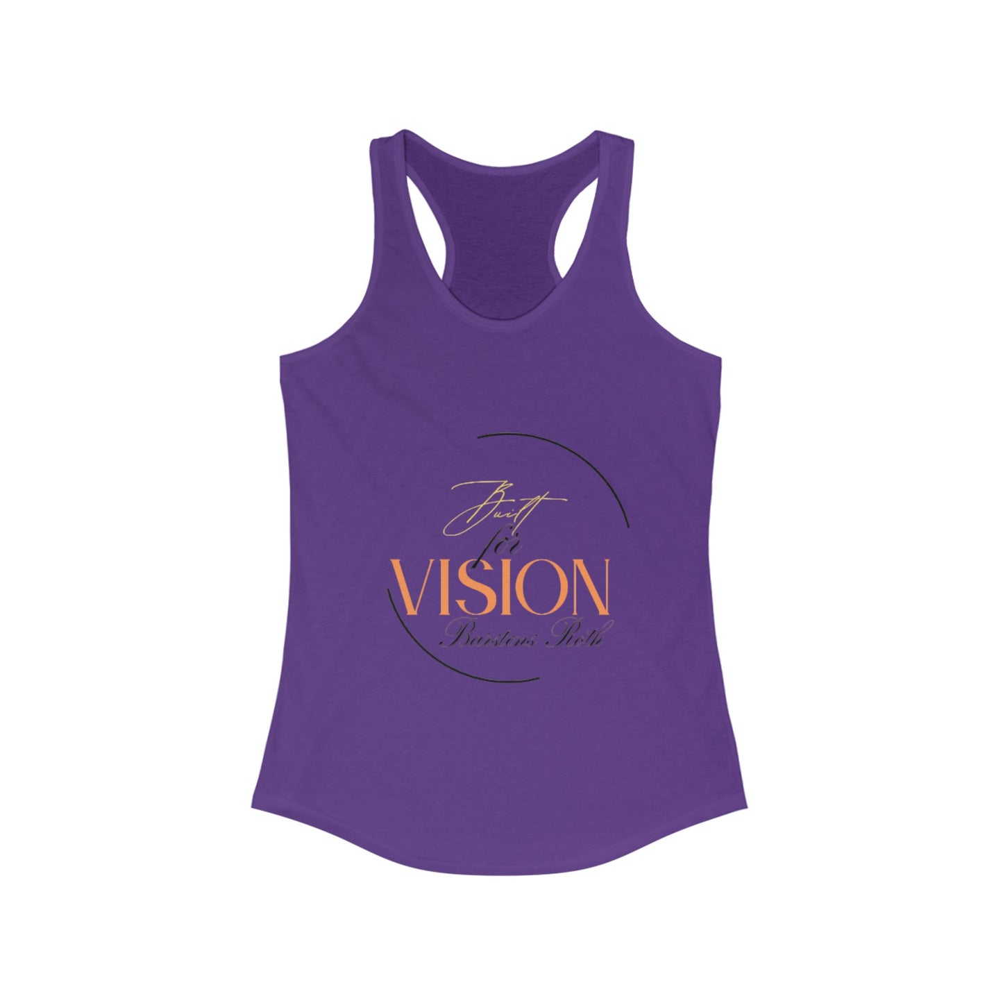 Built for vision Barstons Roth Women's Racerback Tank Top