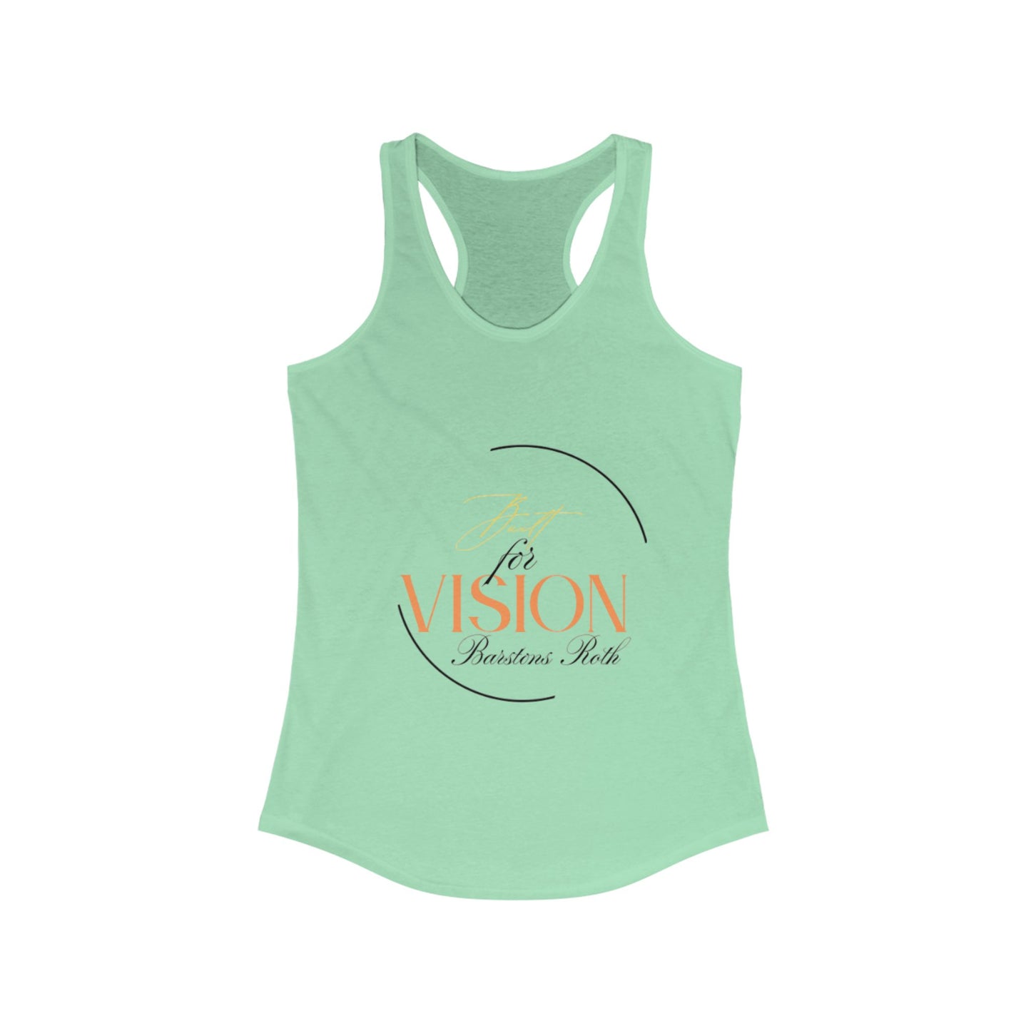 Built for vision Barstons Roth Women's Racerback Tank Top